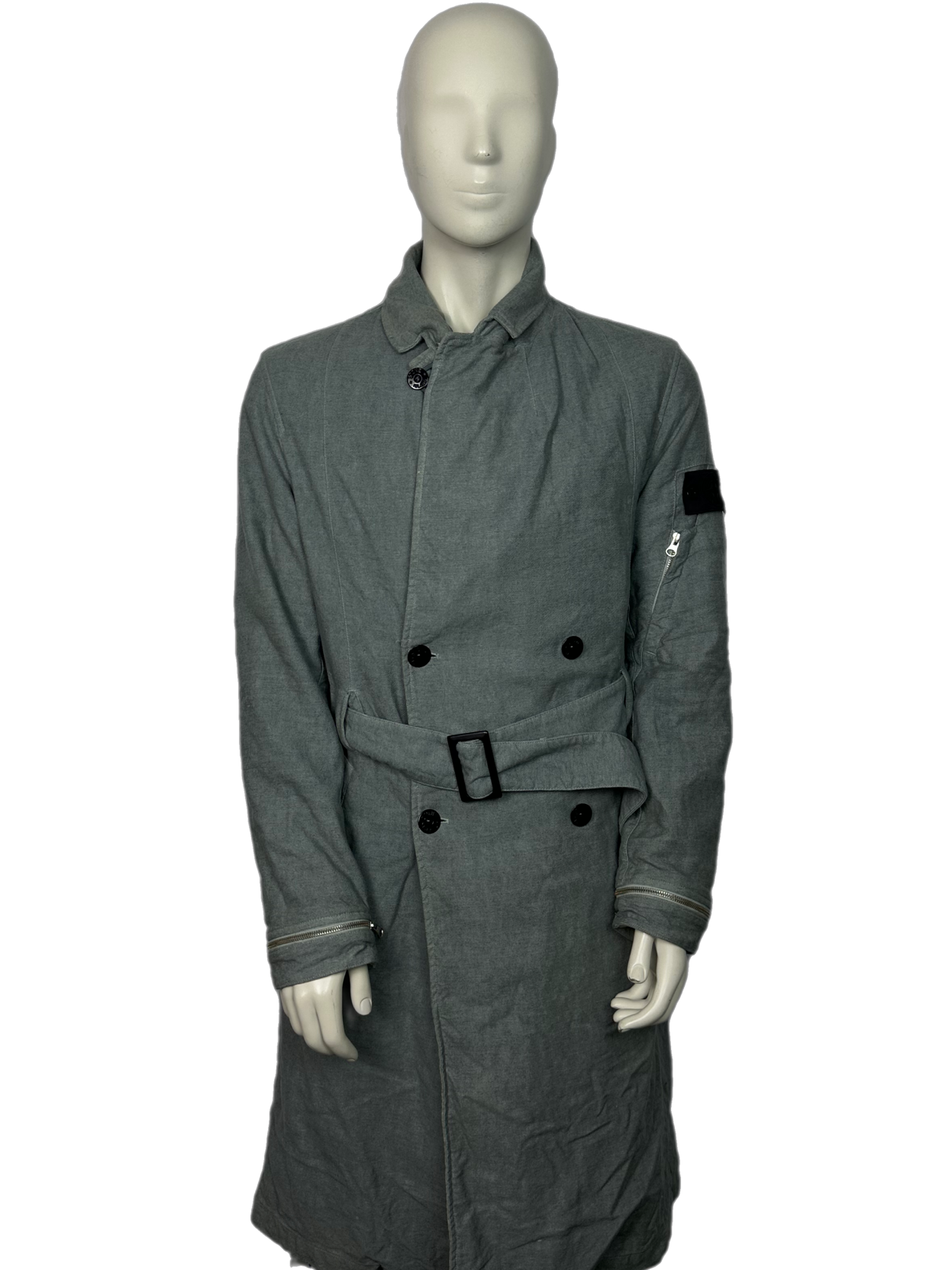 Stone island shadow project trench coat on sale