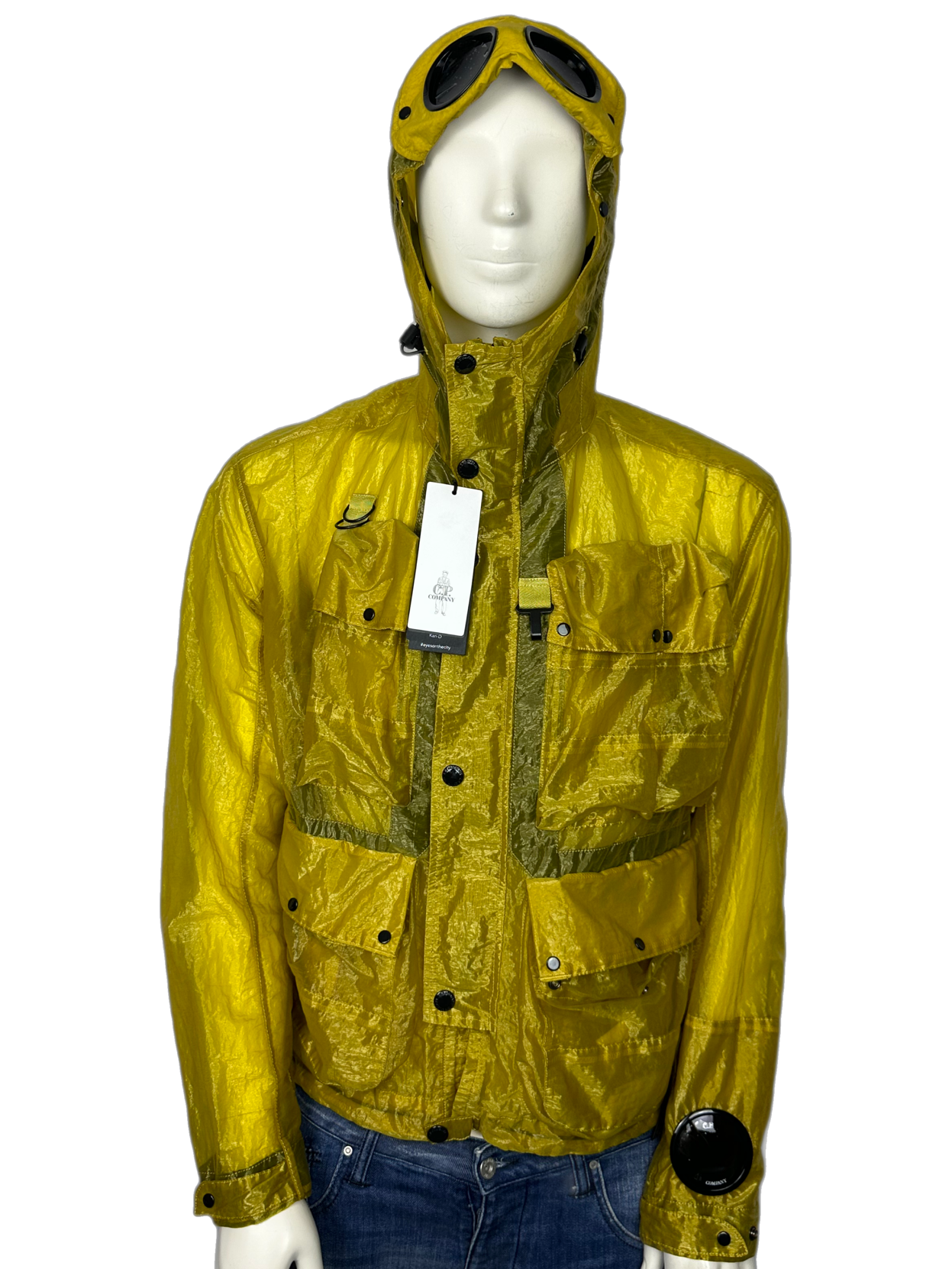 Stone island goggle outlet coat