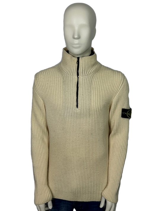 Stone Island 1/4 Zip Jumper Size (2XL)