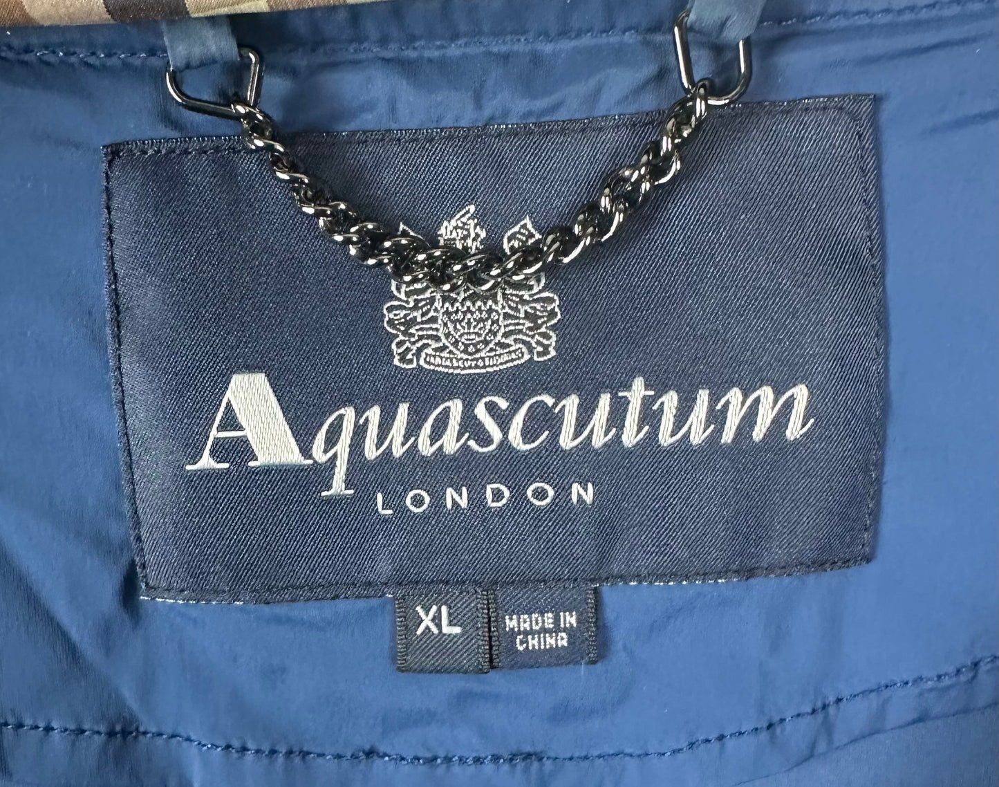 Aquascutum Blue Jacket Size (XL)