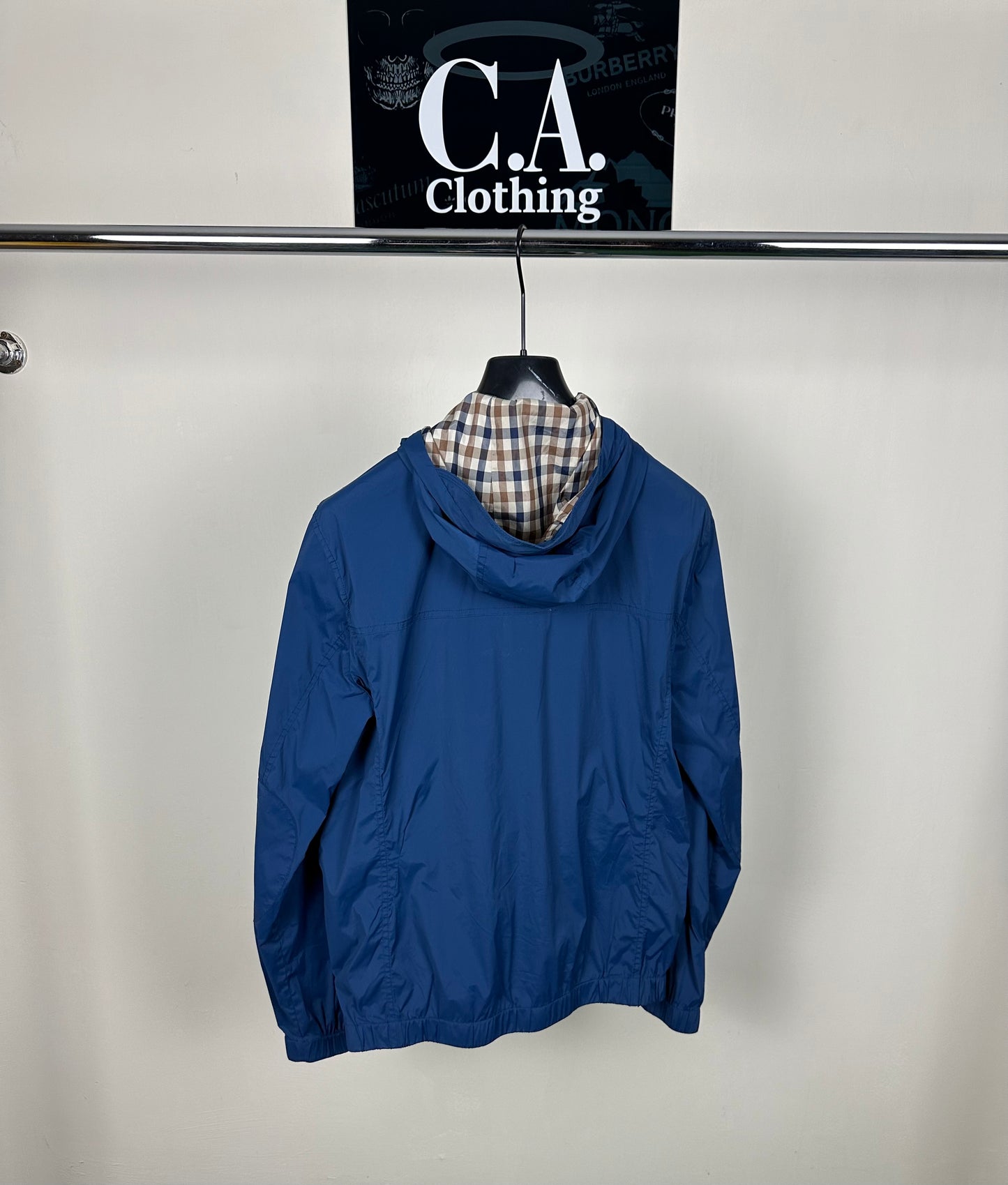 Aquascutum Blue Jacket Size (M)