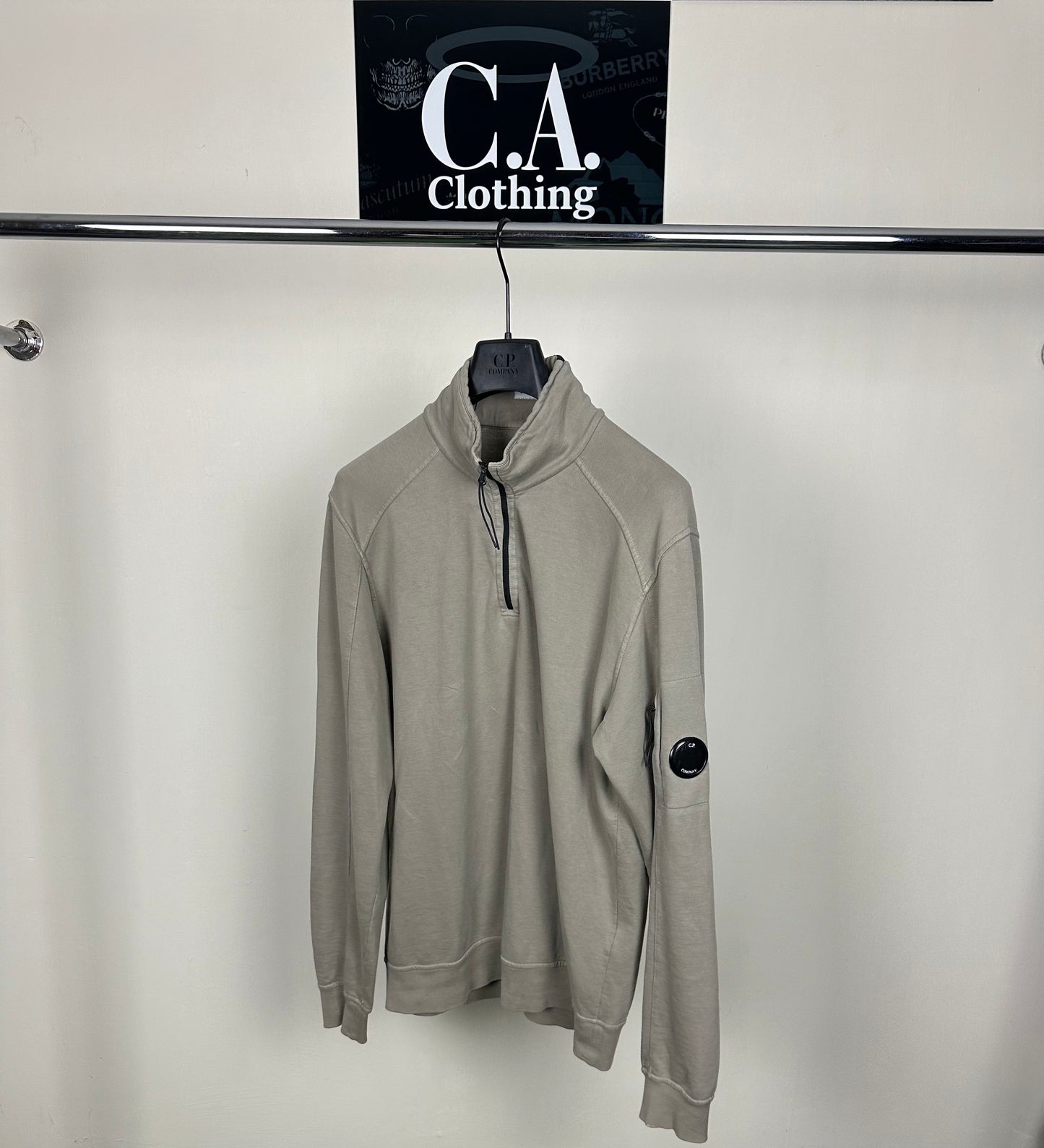 CP Company Lens 1/4 Zip Size (L)