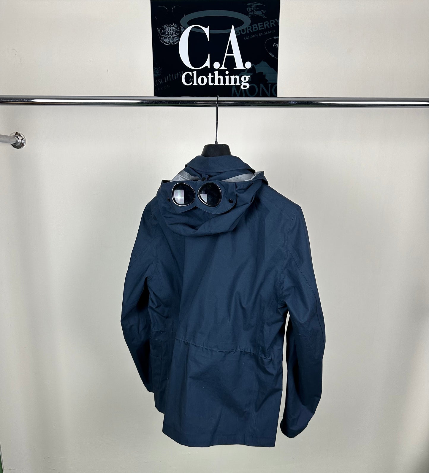 CP Company Navy T-Mack La Millie Goggle Jacket Size (XL)