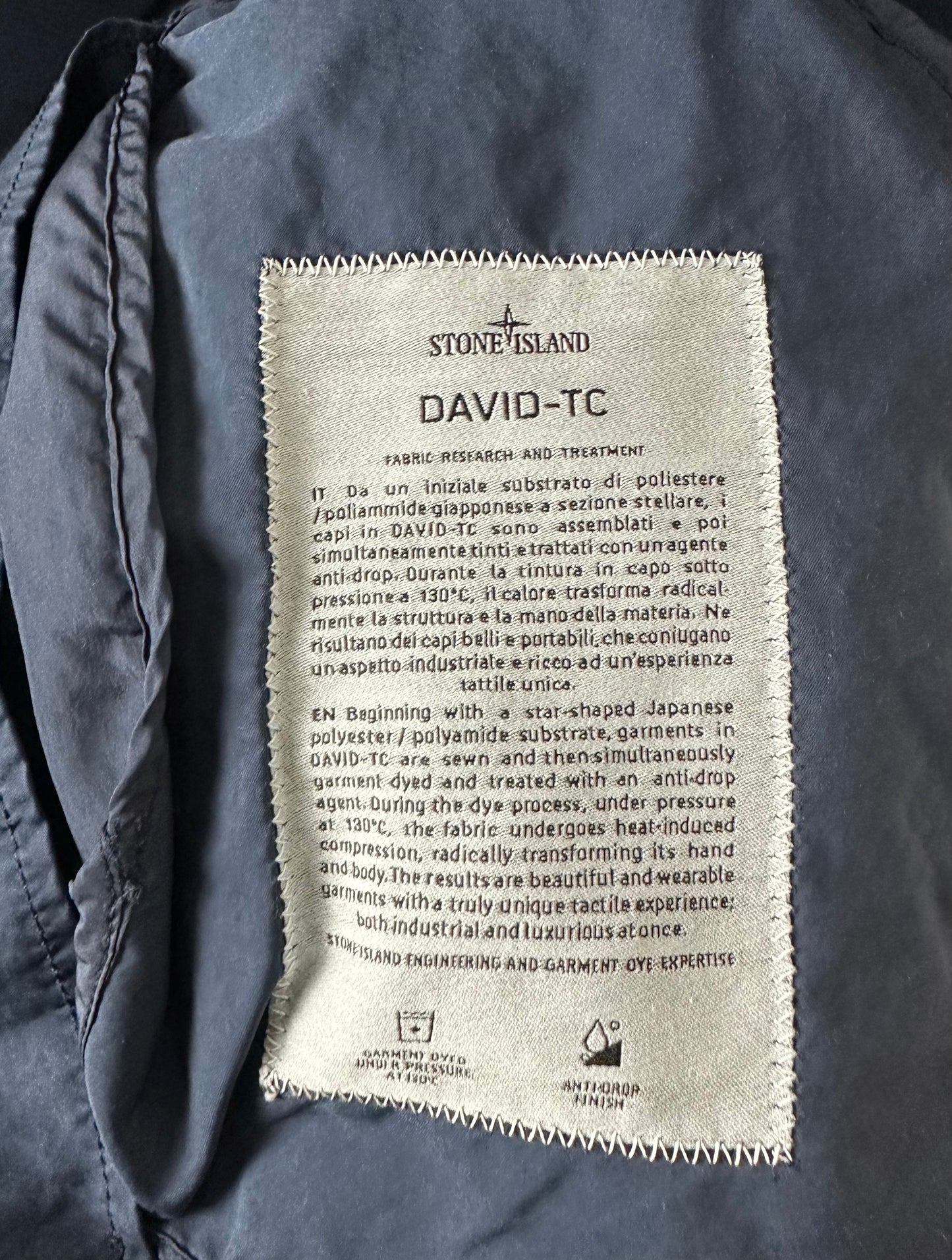 Stone Island Blue David TC Size (XL)