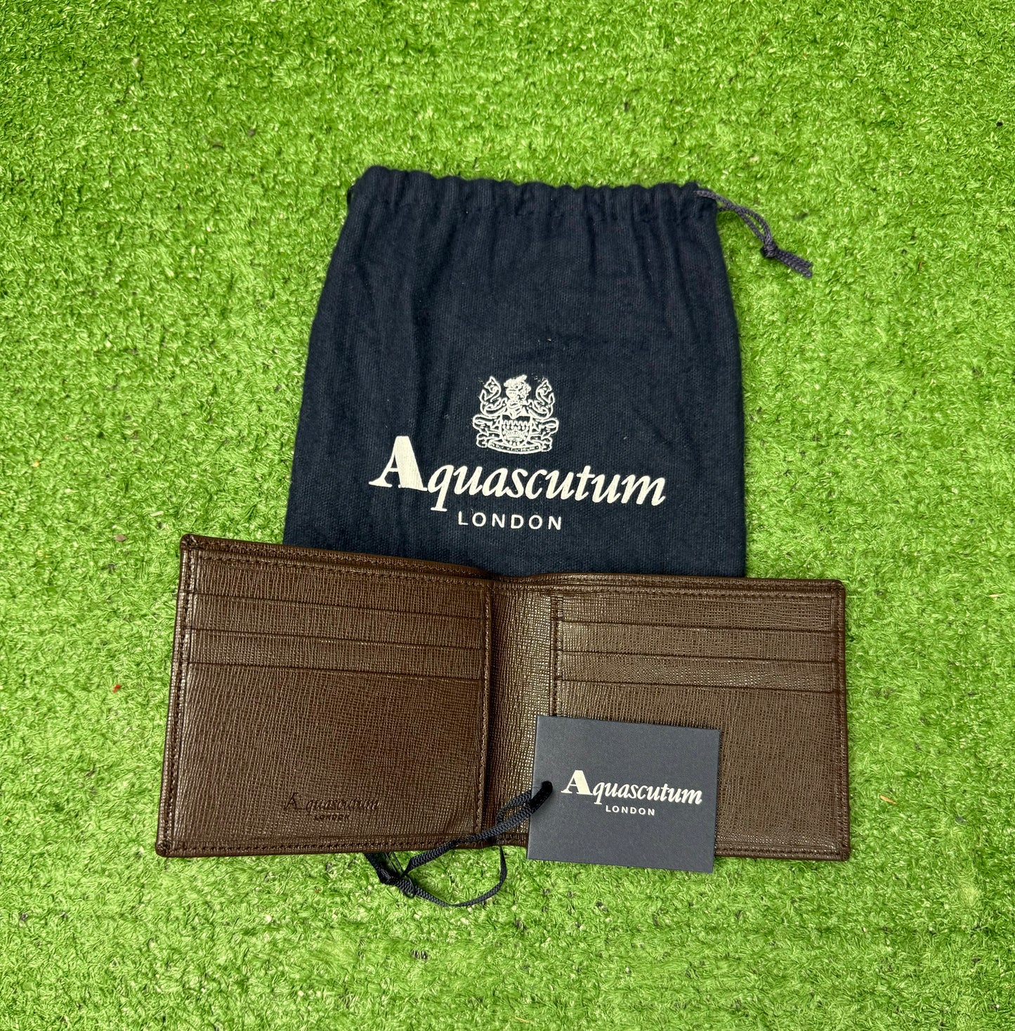 BNWTs Aquascutum Full Check Wallet