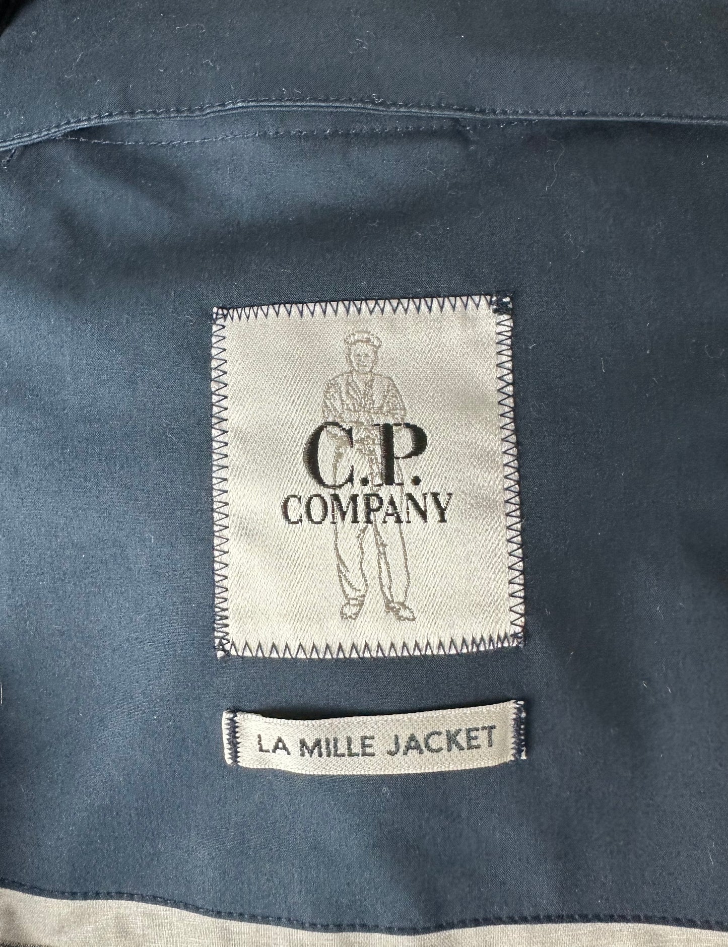 CP Company Navy T-Mack La Millie Goggle Jacket Size (XL)