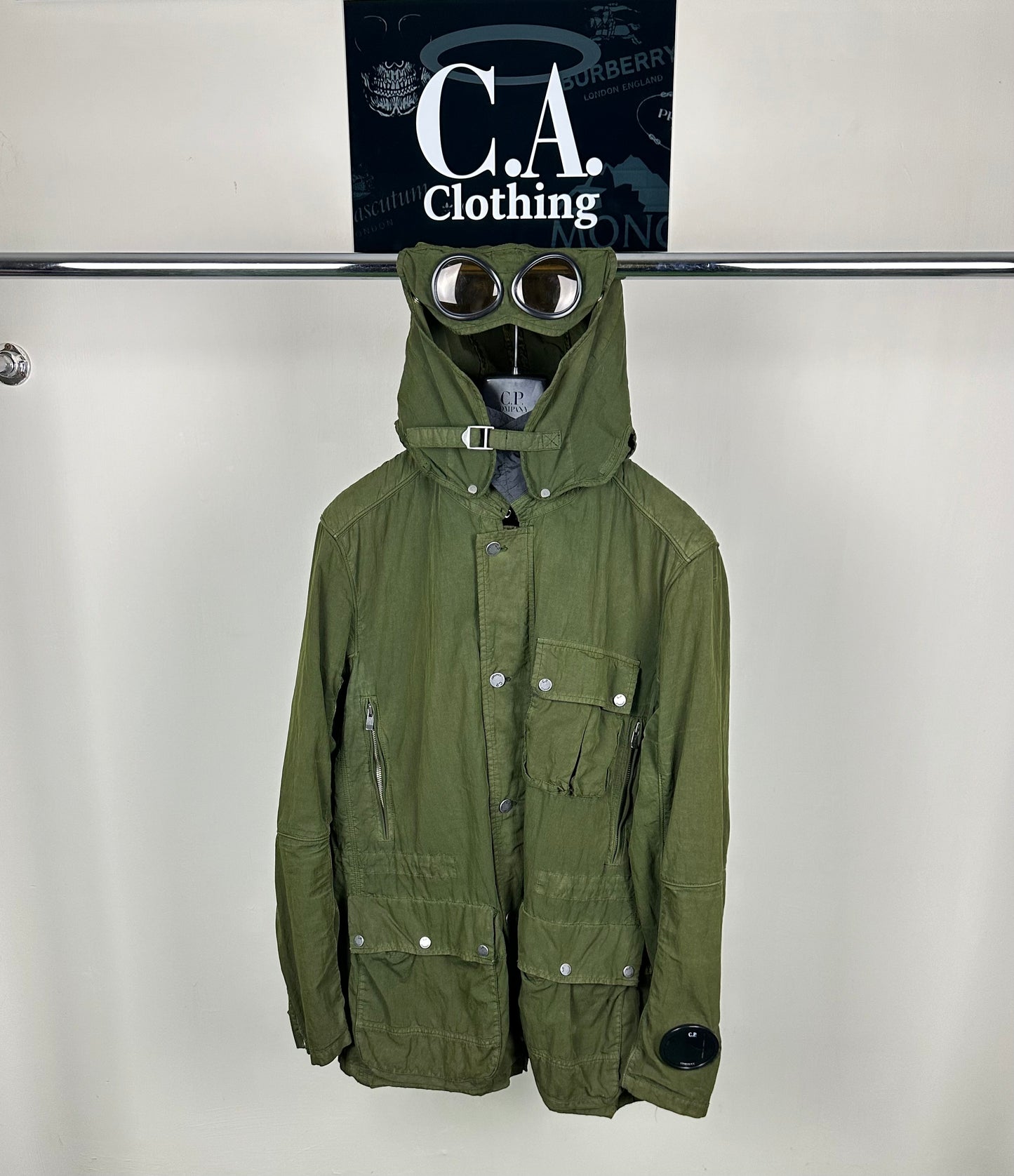 CP Company La Mille Goggle Jacket size (XL)