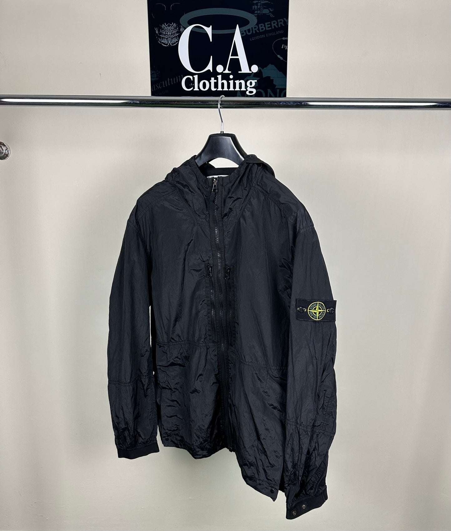 Stone Island Nylon Metal Watro Jacket Size (3XL)