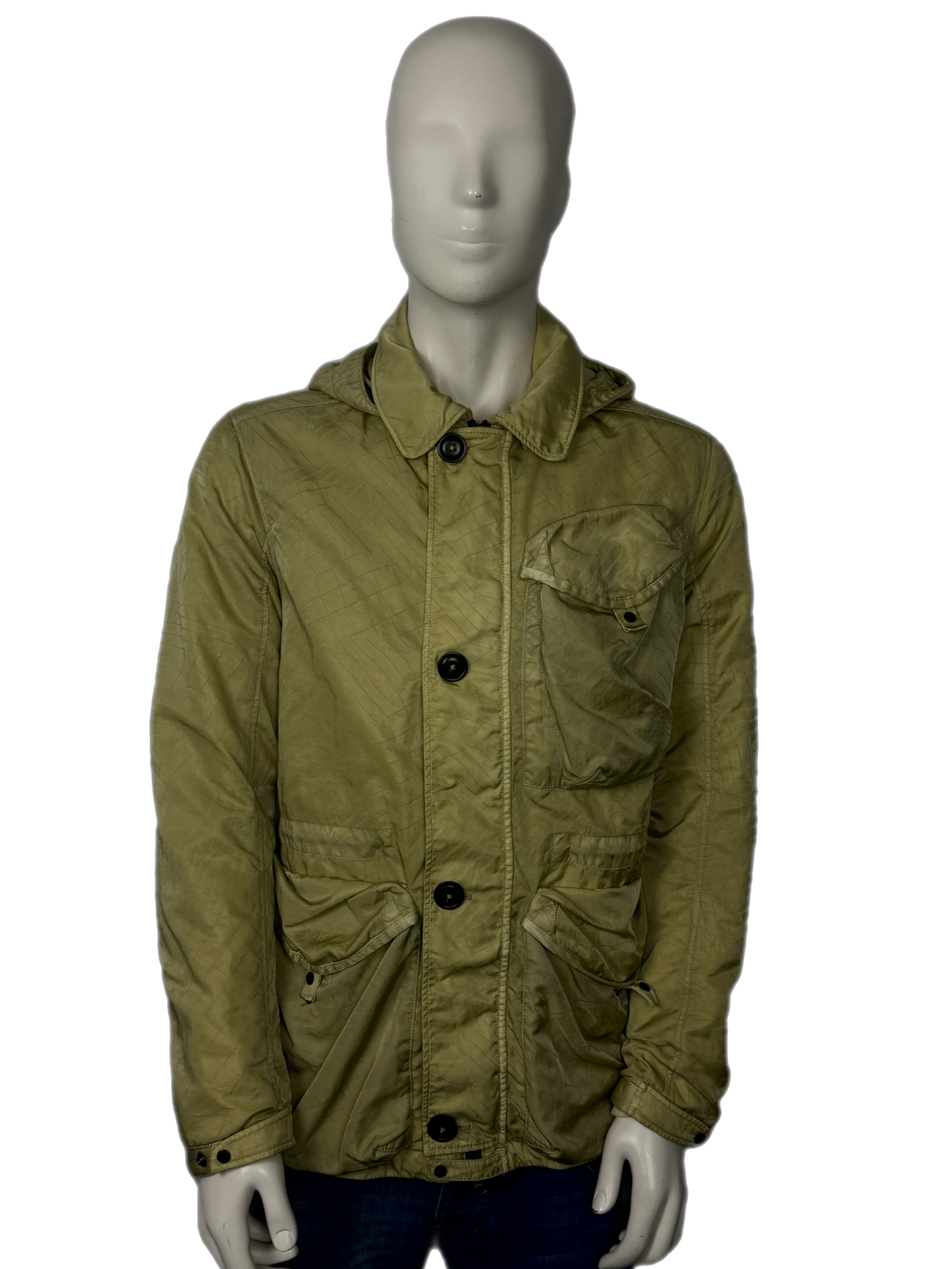 CP Company M-BOSSED La Mille Goggle Coat size (M)