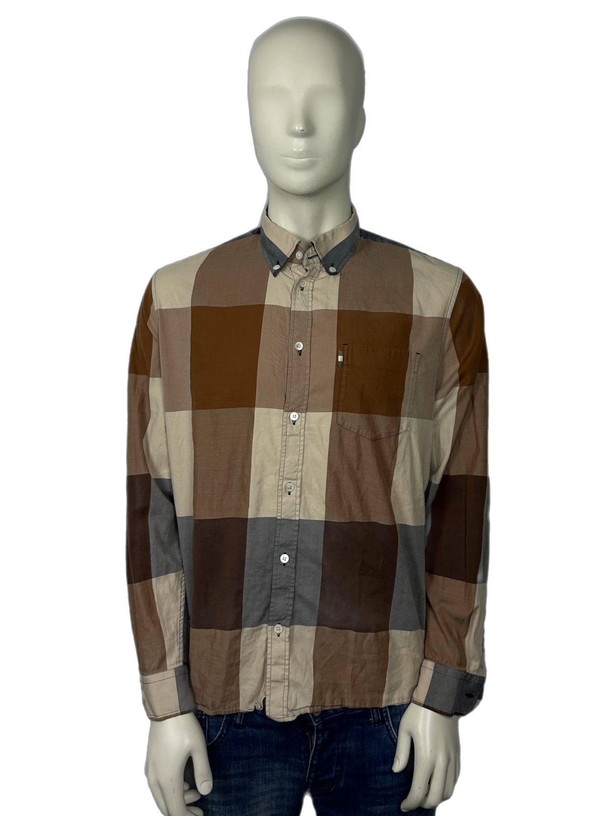 Aquascutum Check Shirt Size (2XL)