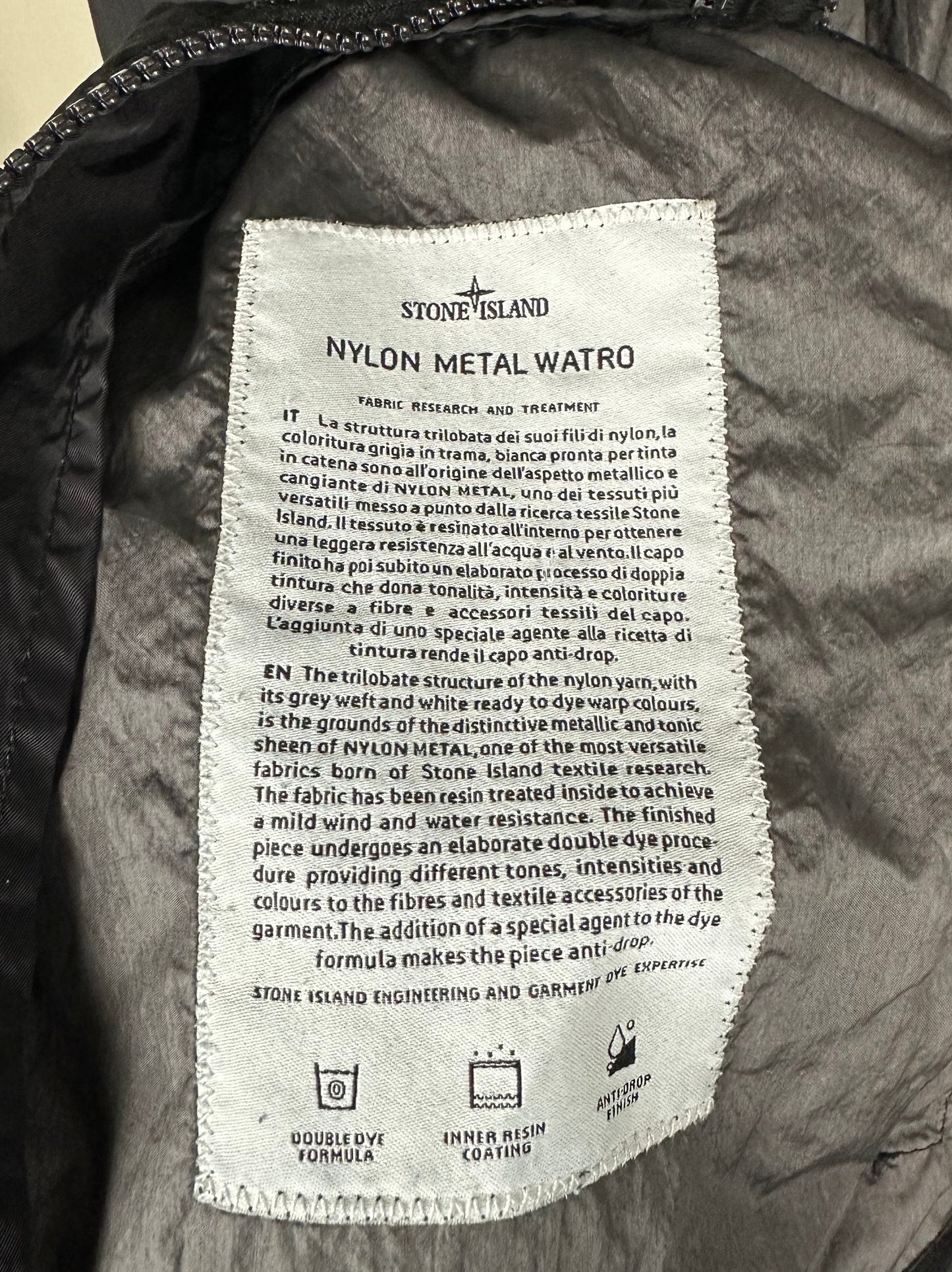 Stone Island Nylon Metal Watro Jacket Size (3XL)