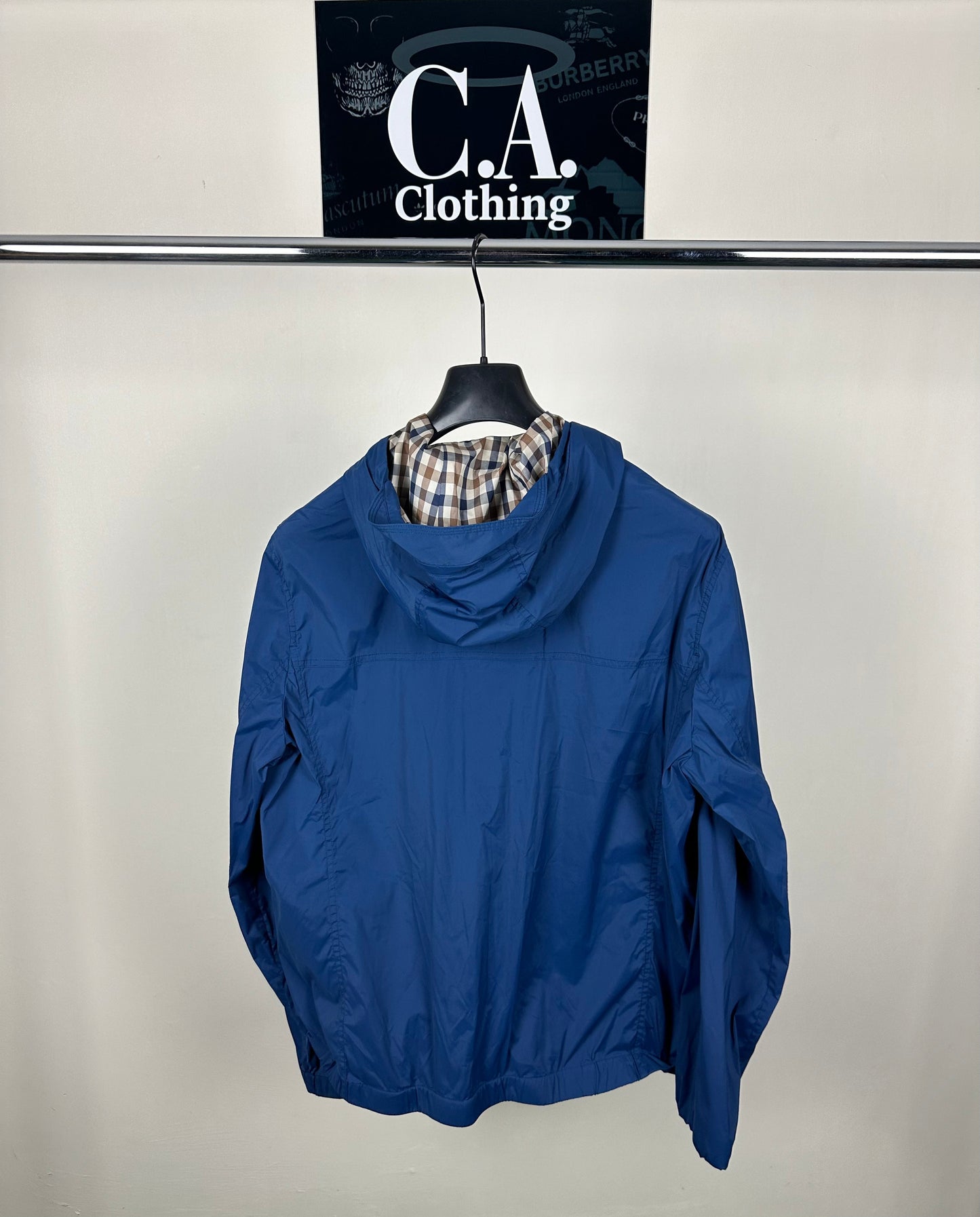 Aquascutum Blue Jacket Size (XL)