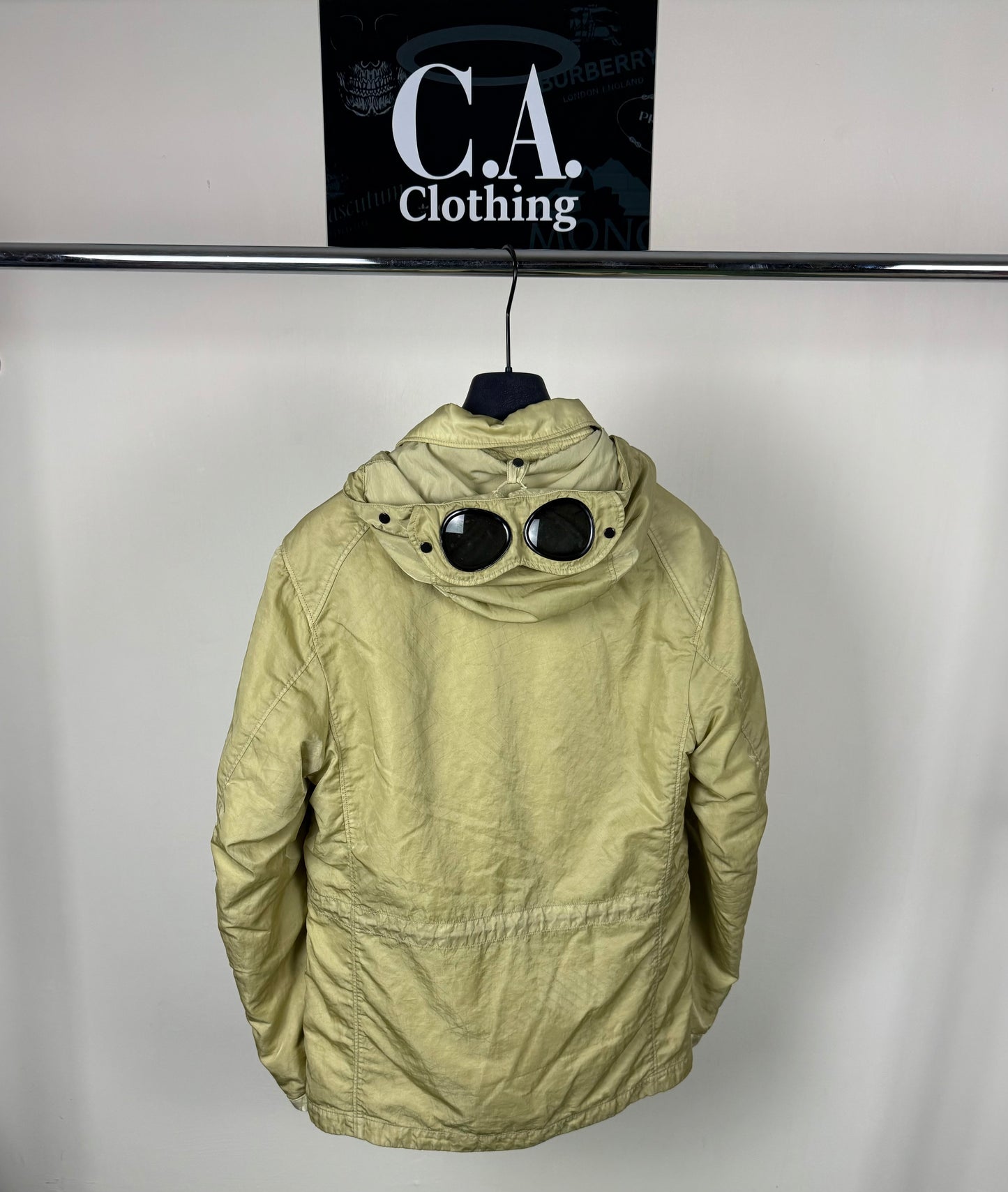 CP Company M-BOSSED La Mille Goggle Coat size (M)