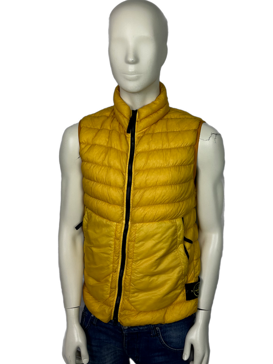 Stone Island Garment Dyed Micro Yarn Down Gilet (M)