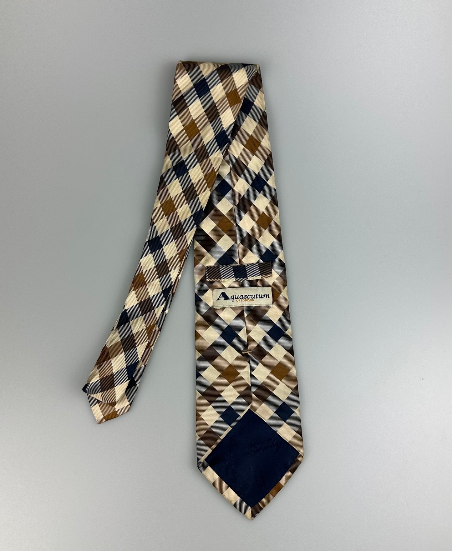 Aquascutum Full Check Tie