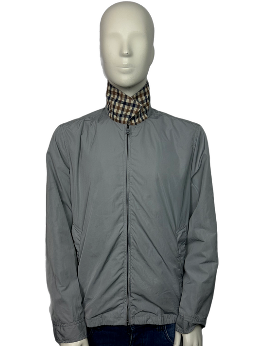 Aquascutum Silver Harrington Jacket Size (XL)