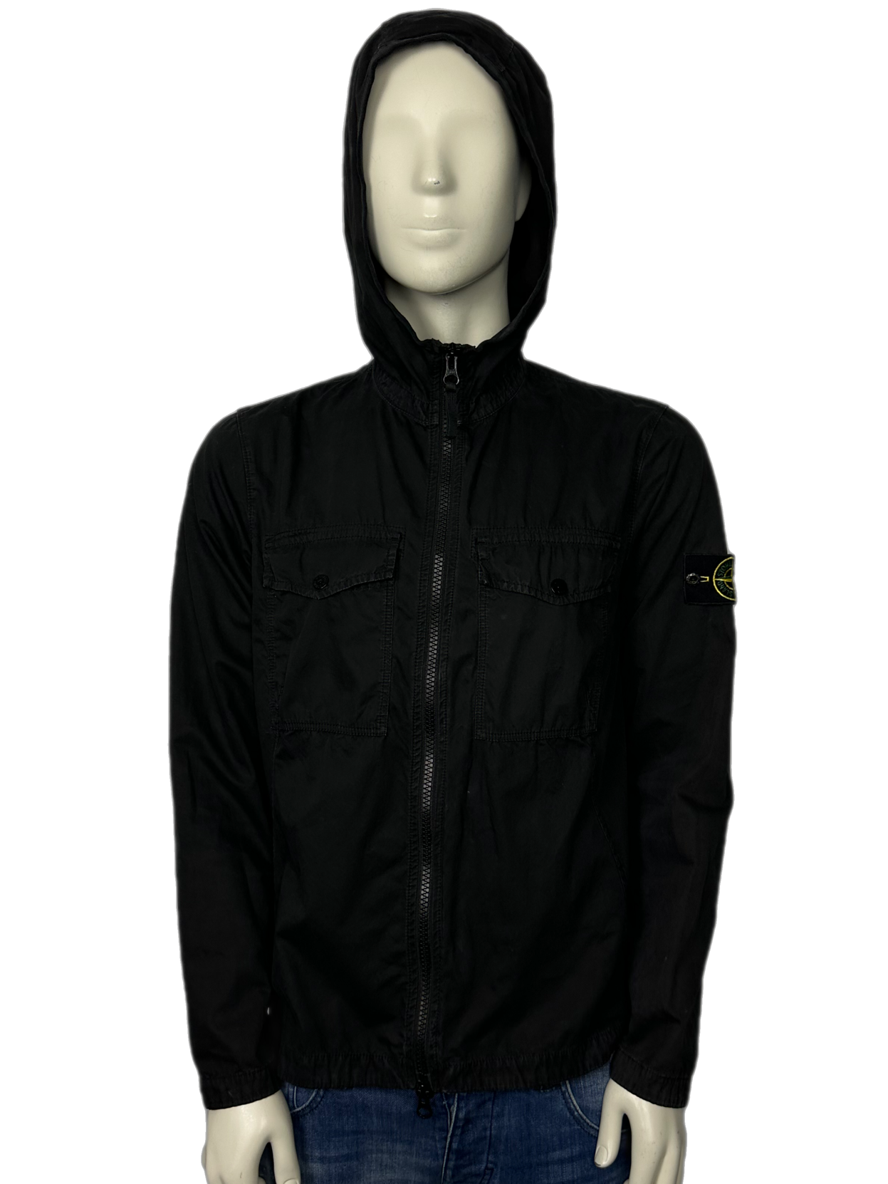 Stone Island Hooded Overshirt Size (M)