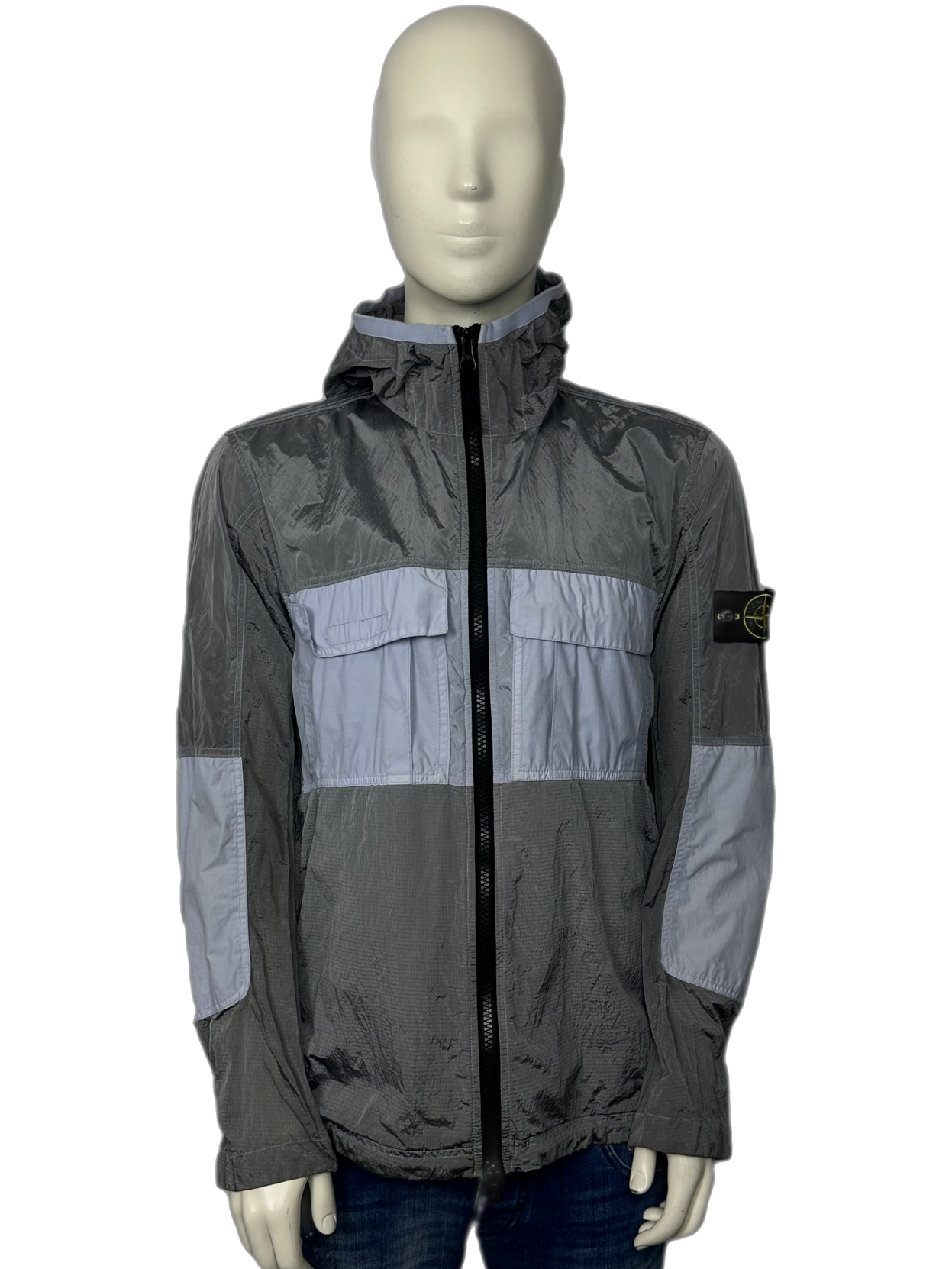 Stone Island Nylon Metal Watro Ripstop Jacket Size Large L