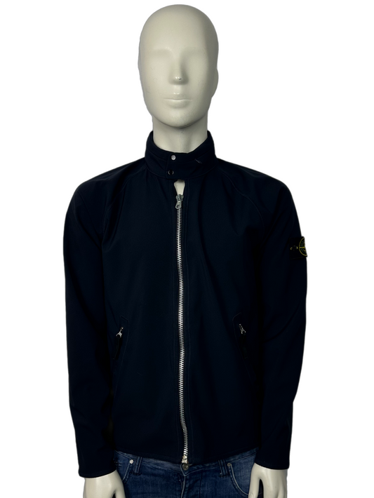 Stone Island Navy Light Softshell R Jacket Size Medium (M)