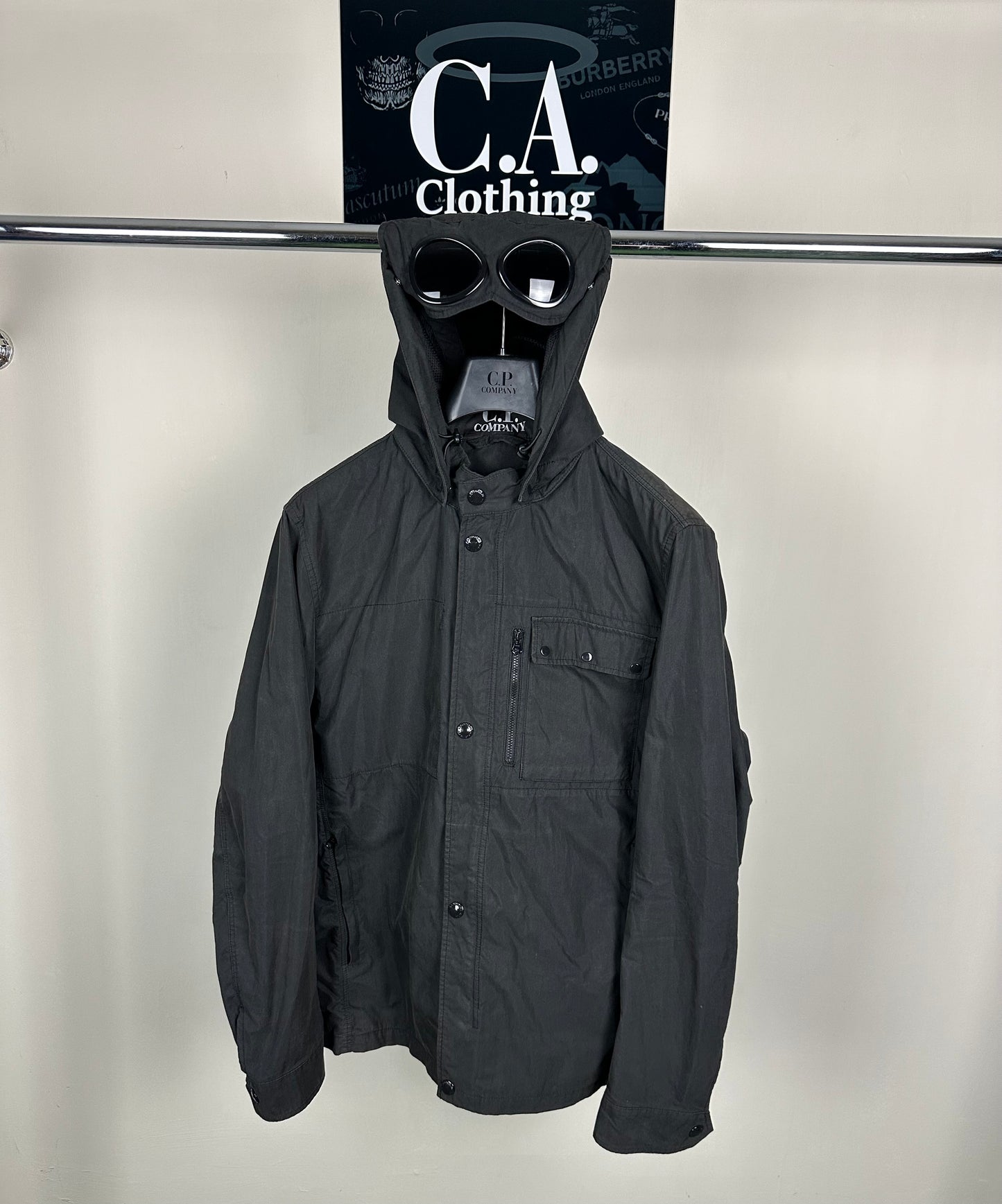 CP Company 50 Fili Goggle Overshirt Size (XL)