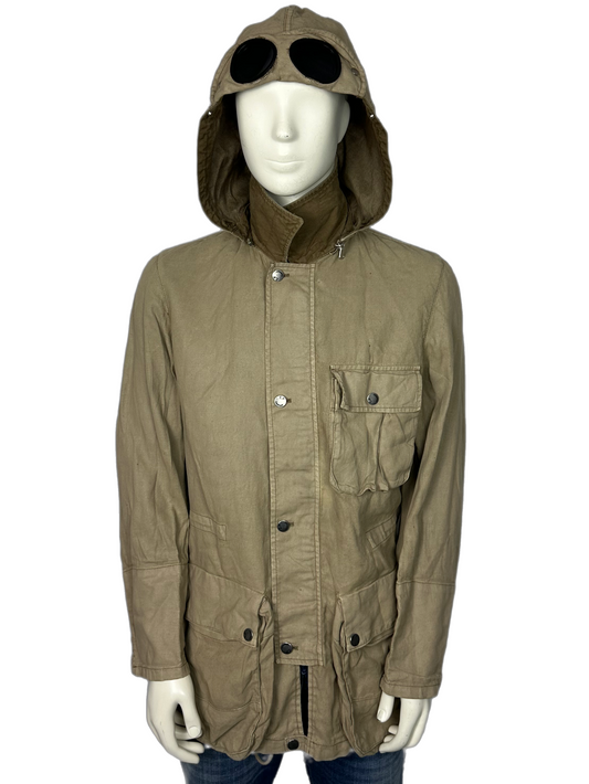 CP Company Sandblast La Mille Goggle Coat (L)