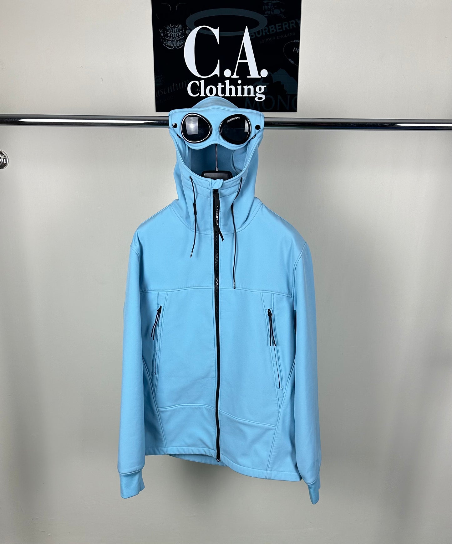 CP Company Baby Blue Goggle Softshell Size (XL)