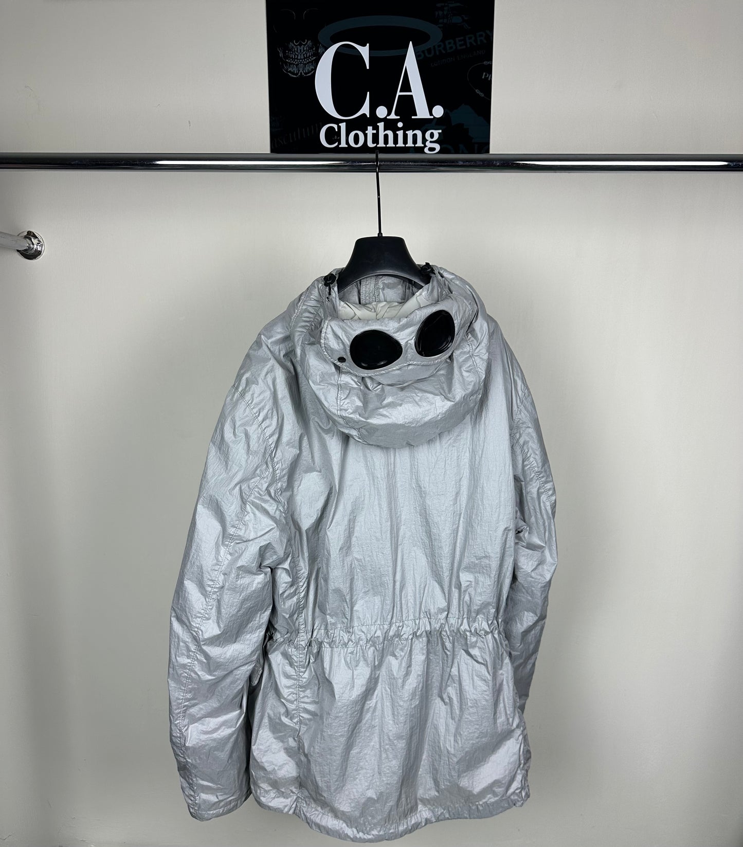 CP Company Nyfoil Down Goggle and Watchviewer Coat Size (XL)