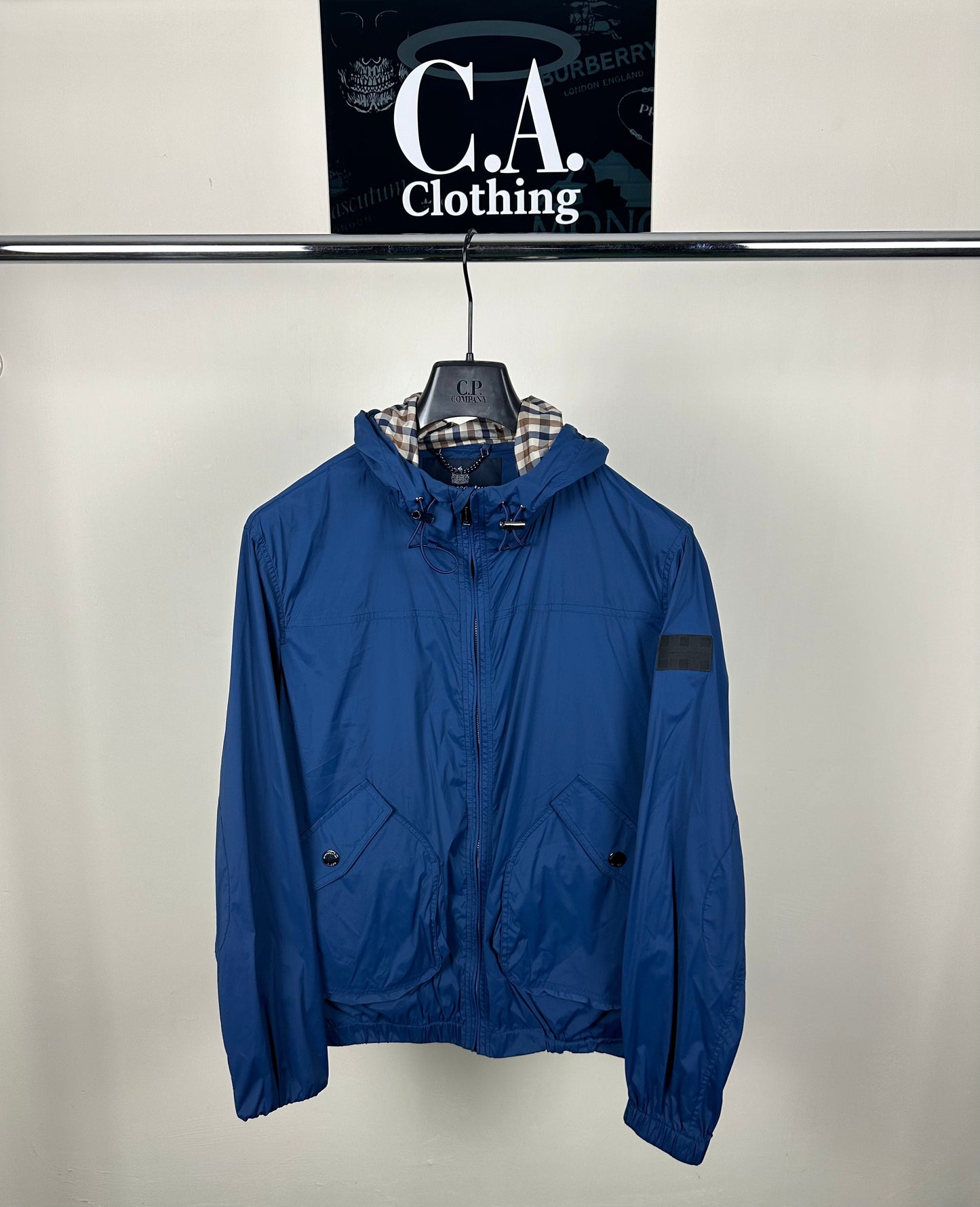 Aquascutum Blue Jacket Size (XL)