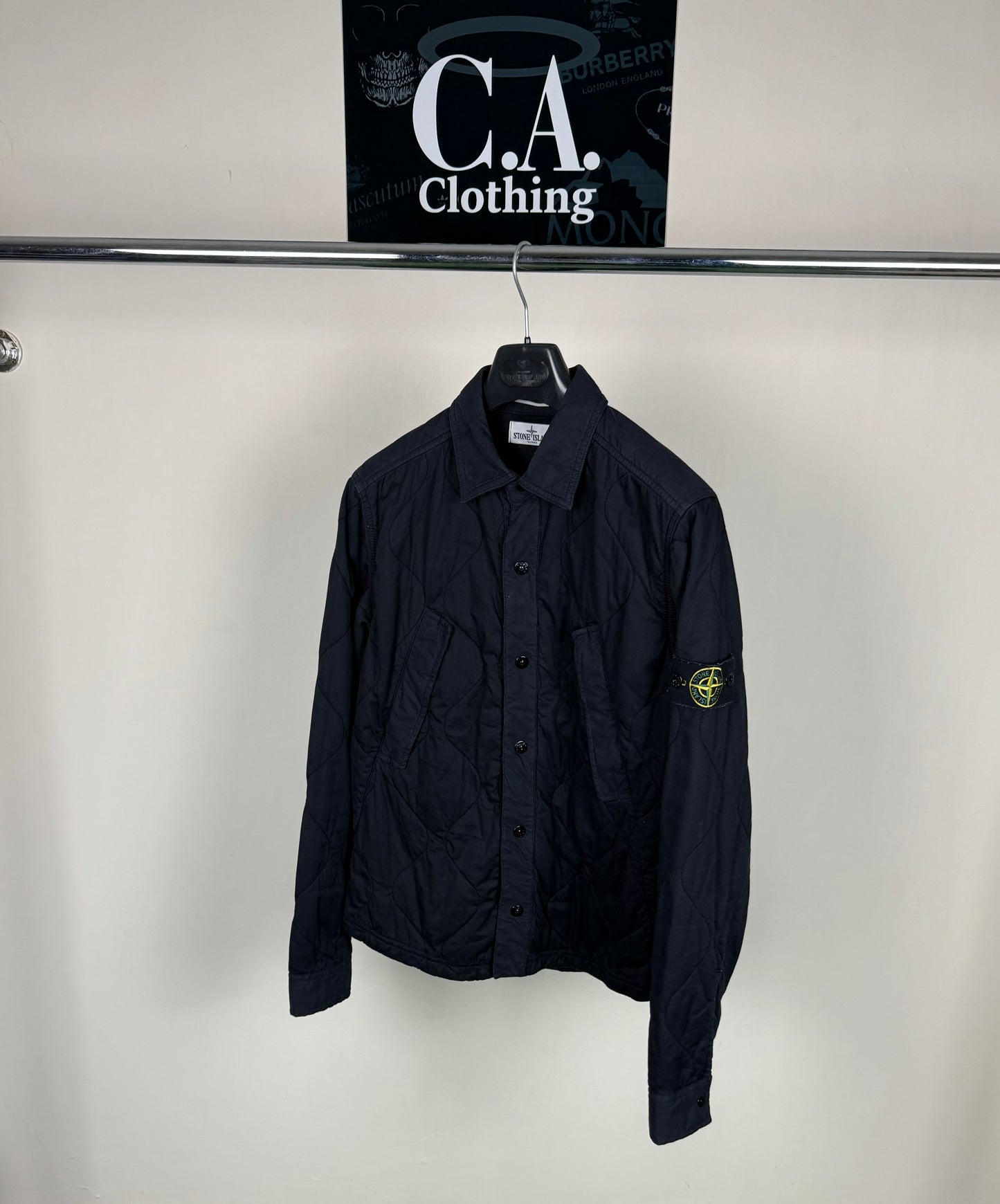 Stone Island Padded Overshirt Size (M)