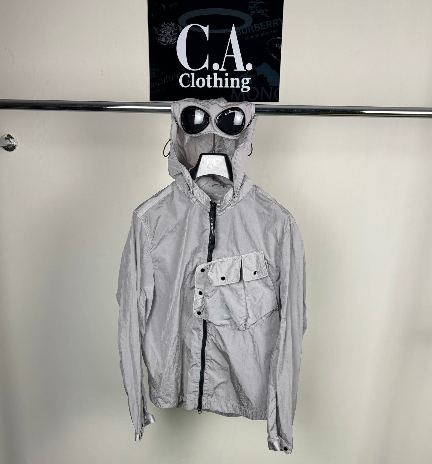 CP Company Chrome Goggle Jacket Size (M)