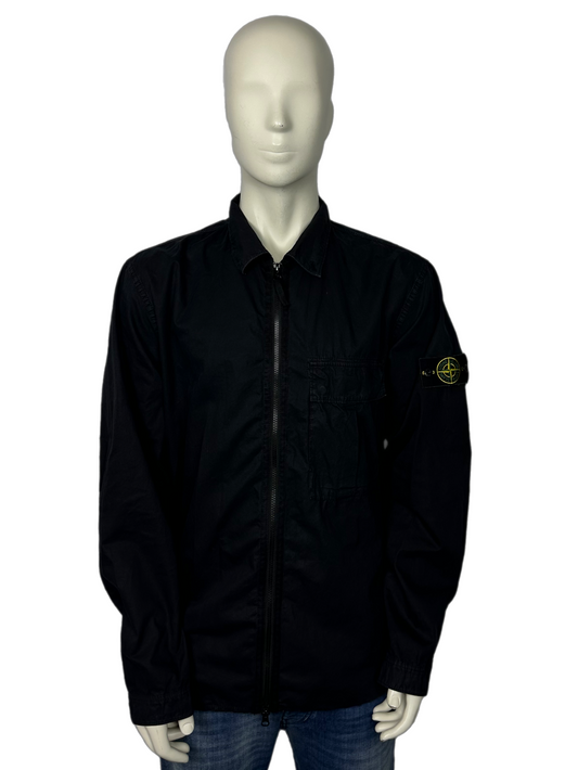 Stone Island Navy Overshirt Size (2XL)