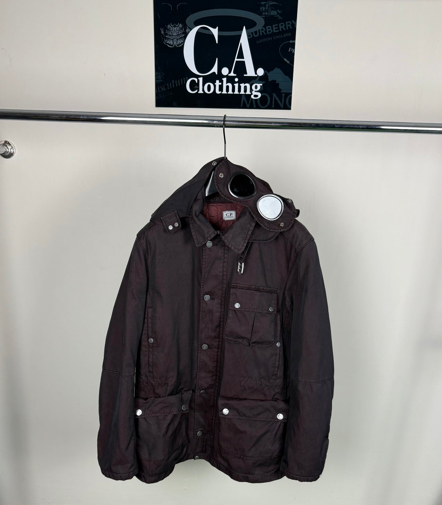 CP Company Mille Miglia Goggle Coat size (XL)