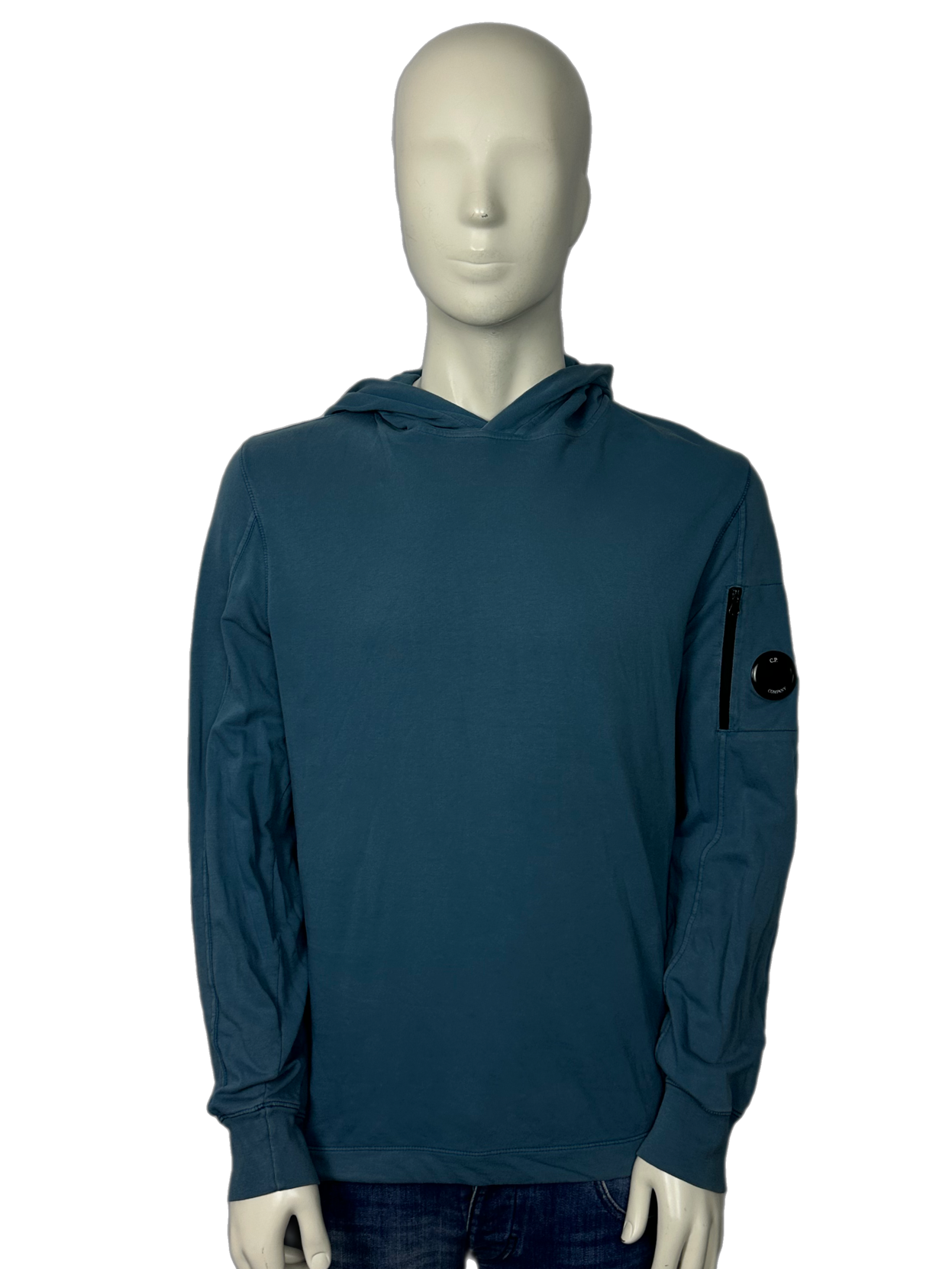 CP Company Blue Lens Hoodie Size Large (L)