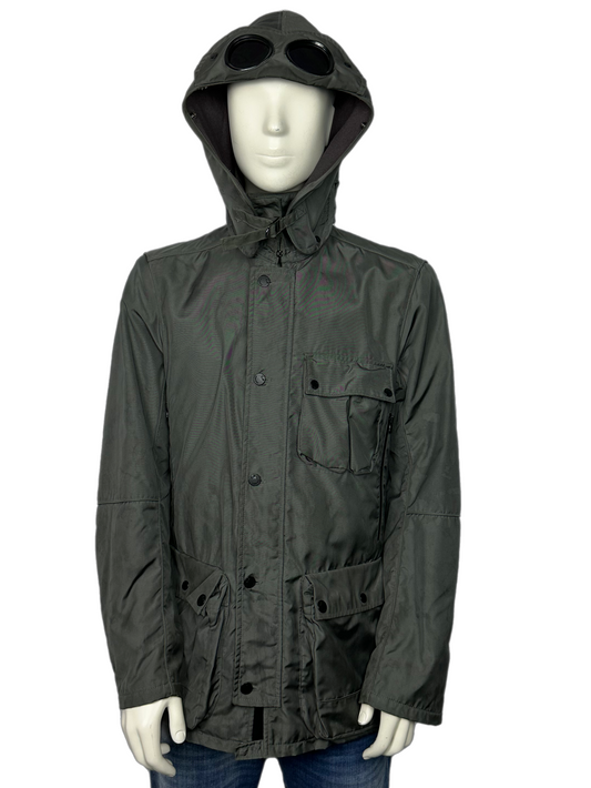 CP Company Dynafil La Mille Goggle Coat (XL)