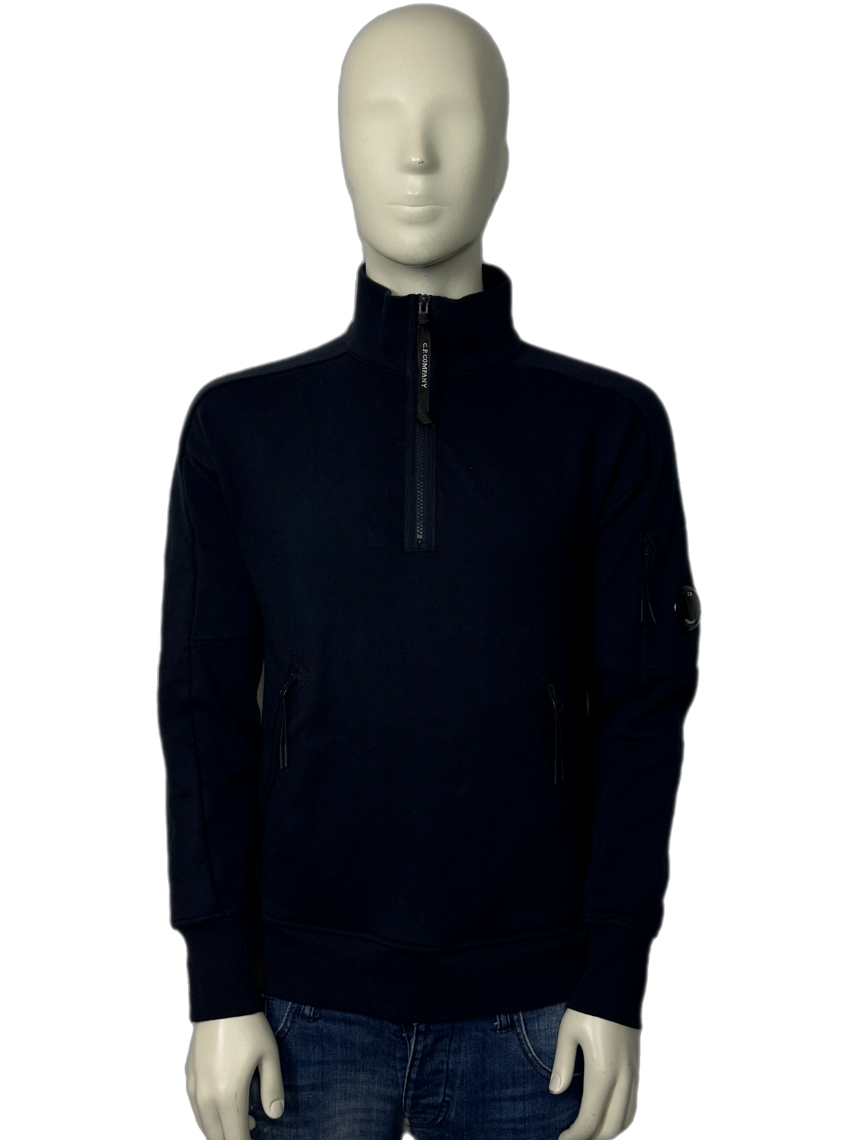 CP Company Lens 1/4 Zip Size (M)