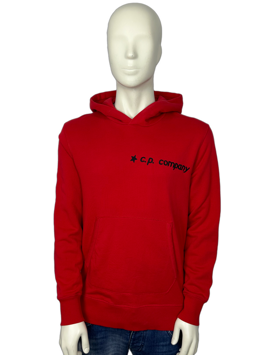 CP Company Red Comics and Cars Hoodie Size Medium (M)