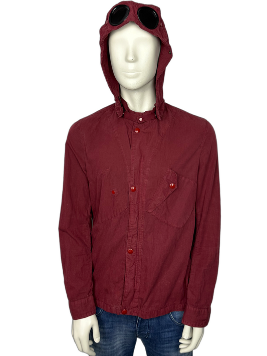 CP Company Red 50 Fili Goggle Overshirt size (L)