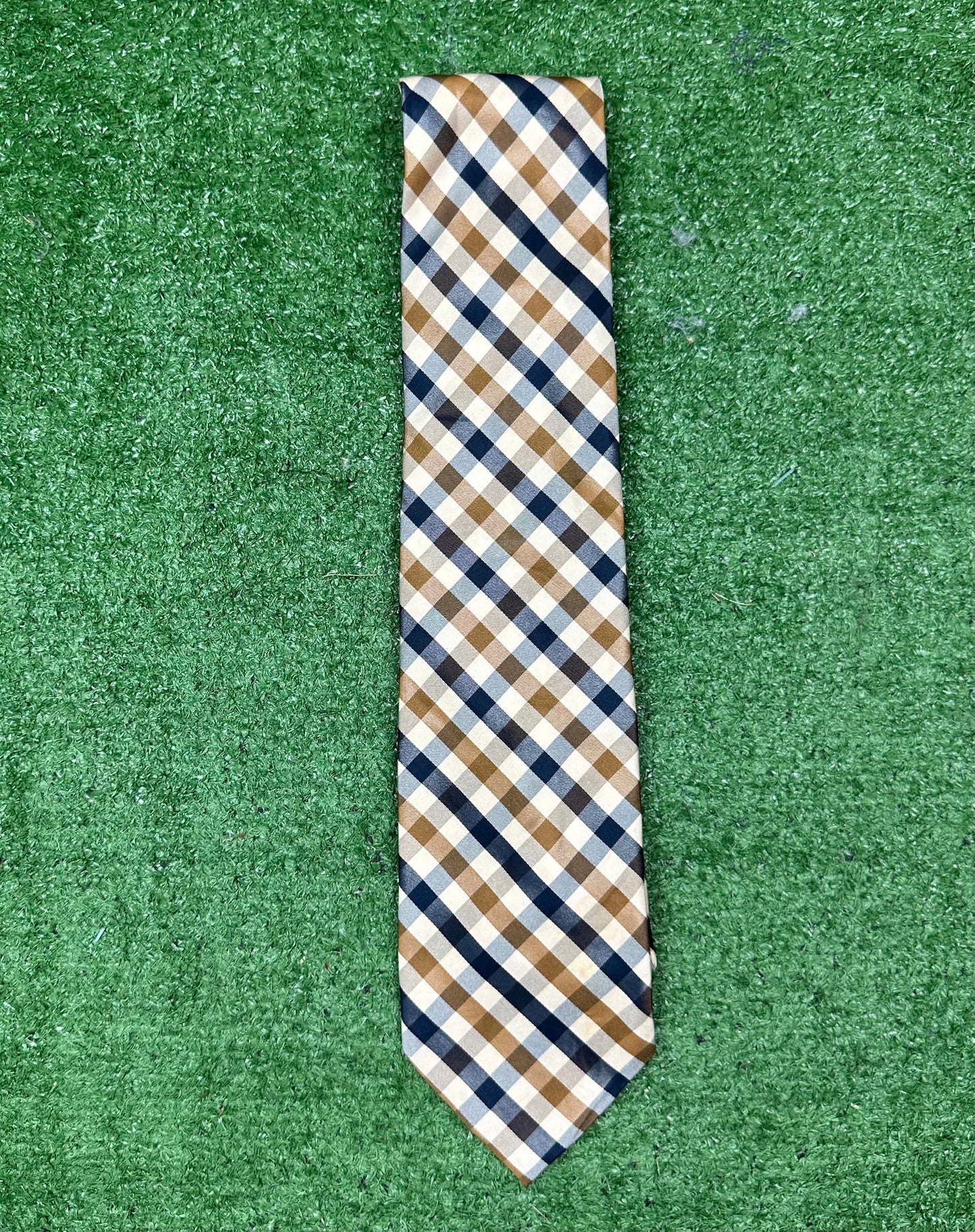 Aquascutum Full Check Tie