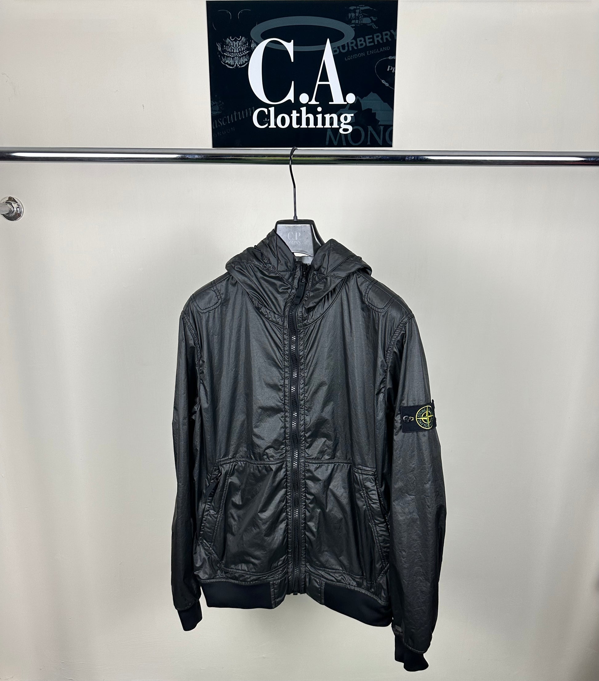 Stone Island Lamy Flock Jacket Size Large L CA Clothing20