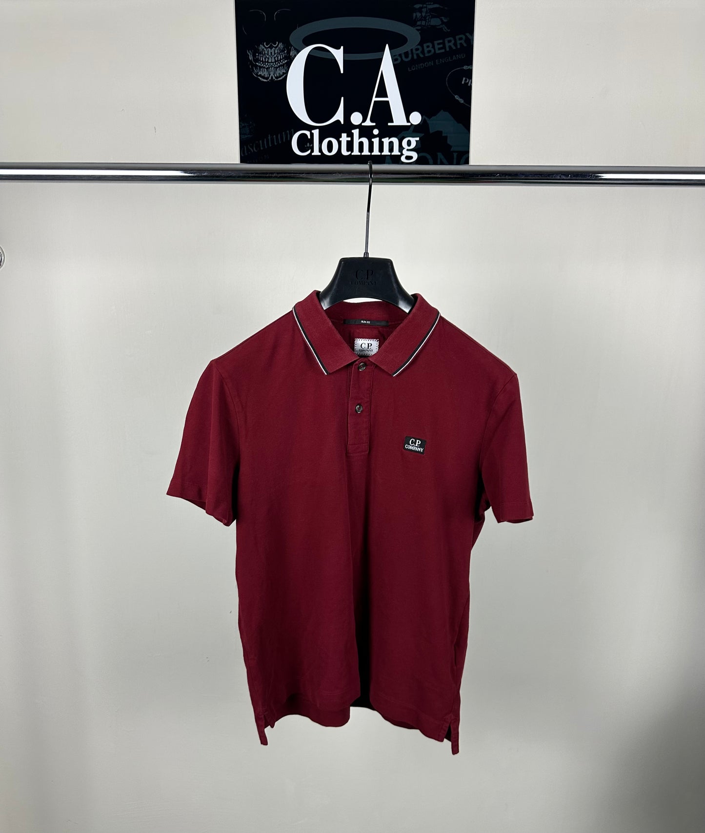 CP Company Polo Shirt Size (M)