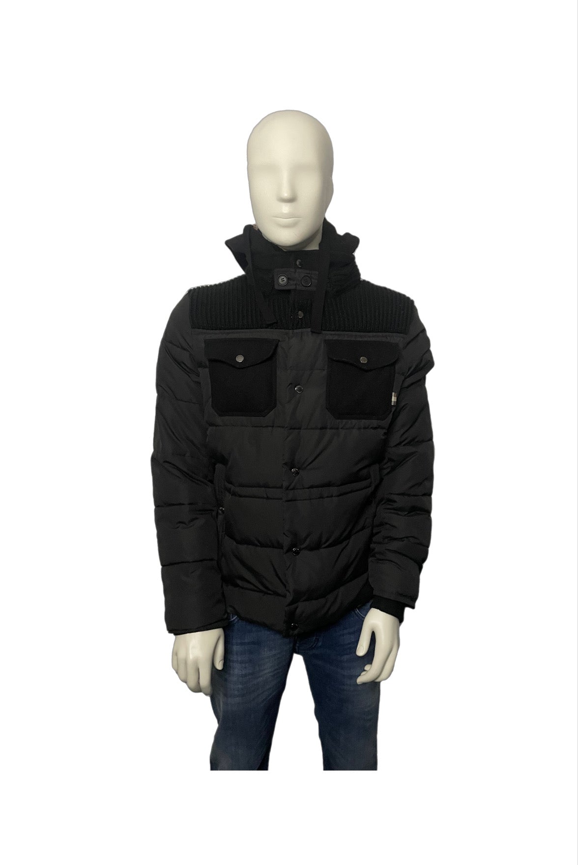 Aquascutum Black Down Coat Size Large (L)