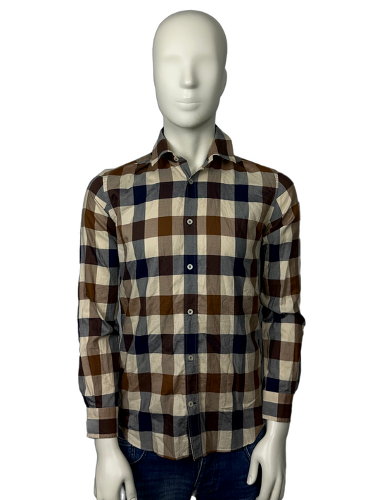 Aquascutum Medium Check Shirt Size (S)