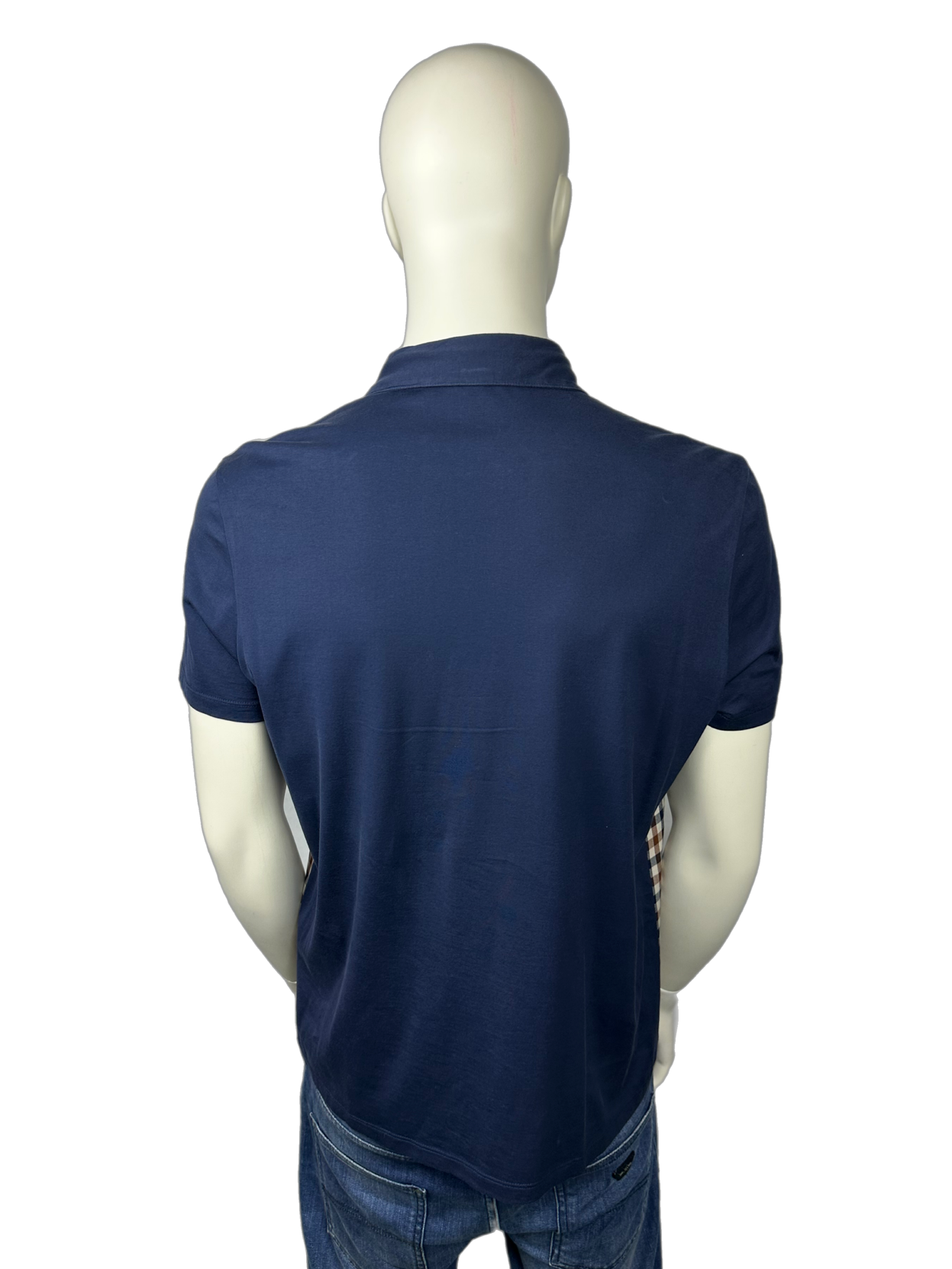 Aquascutum 2025 navy polo