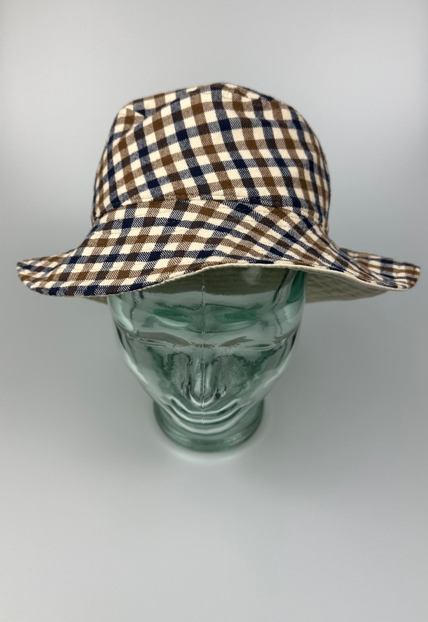 Aquascutum Beige Reversible Bucket Hat