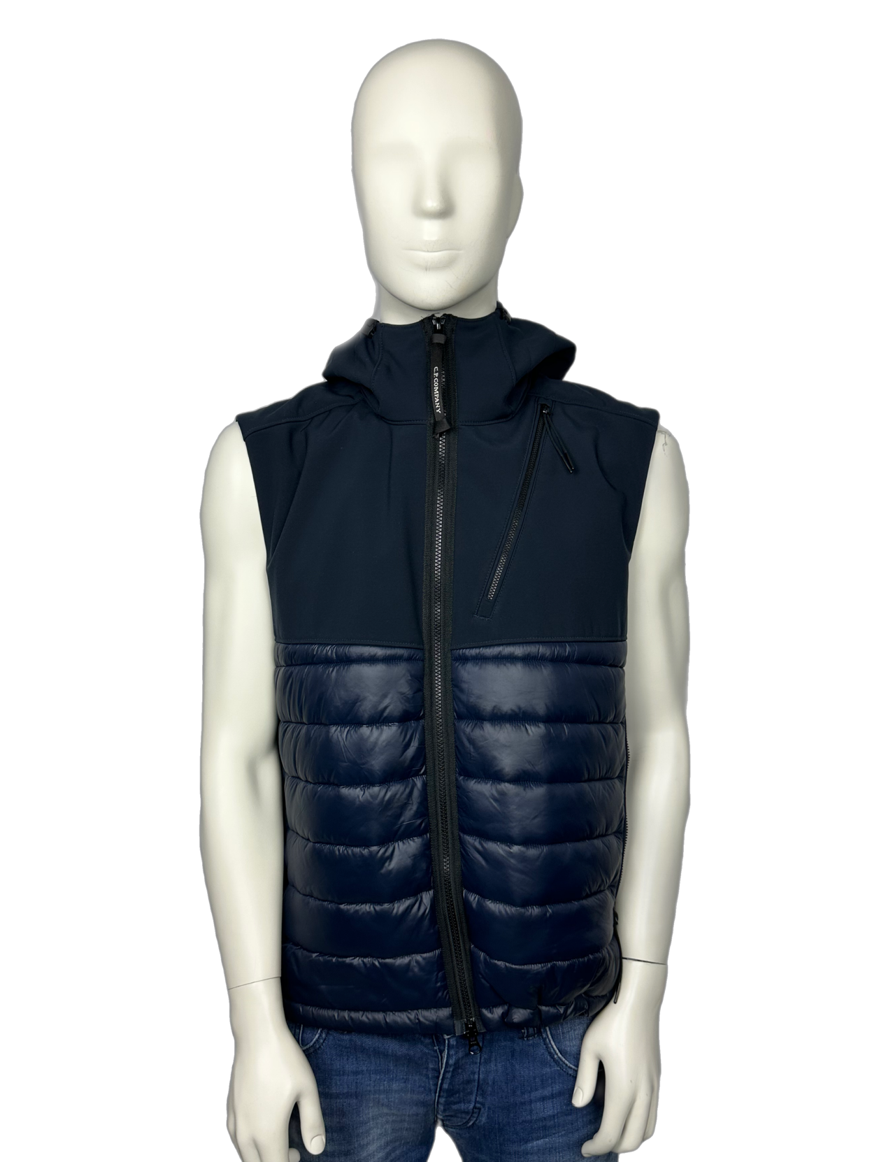 CP Company Navy Goggle Gilet size (2XL) Fits (XL)