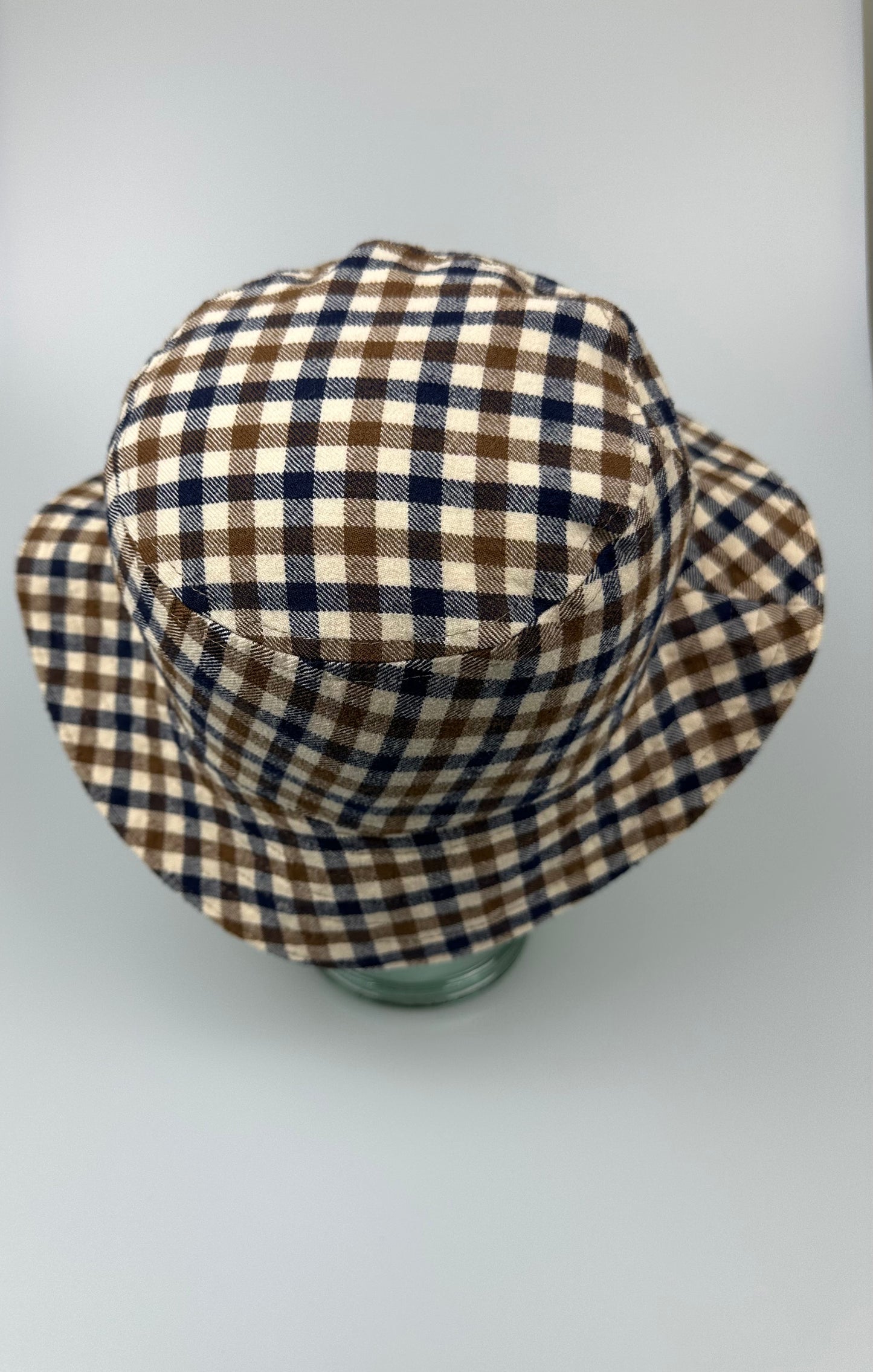 Aquascutum Beige Reversible Bucket Hat