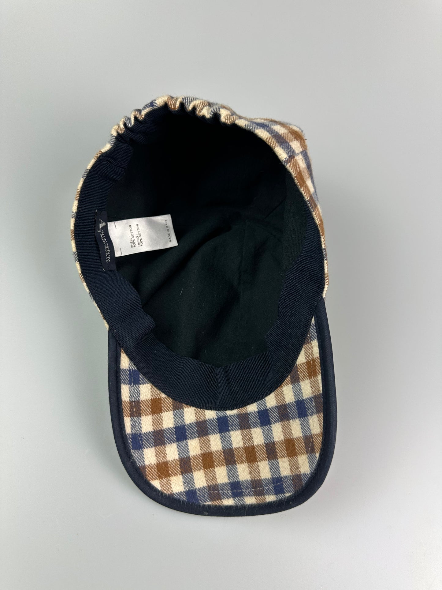 Aquascutum Full Check Cap