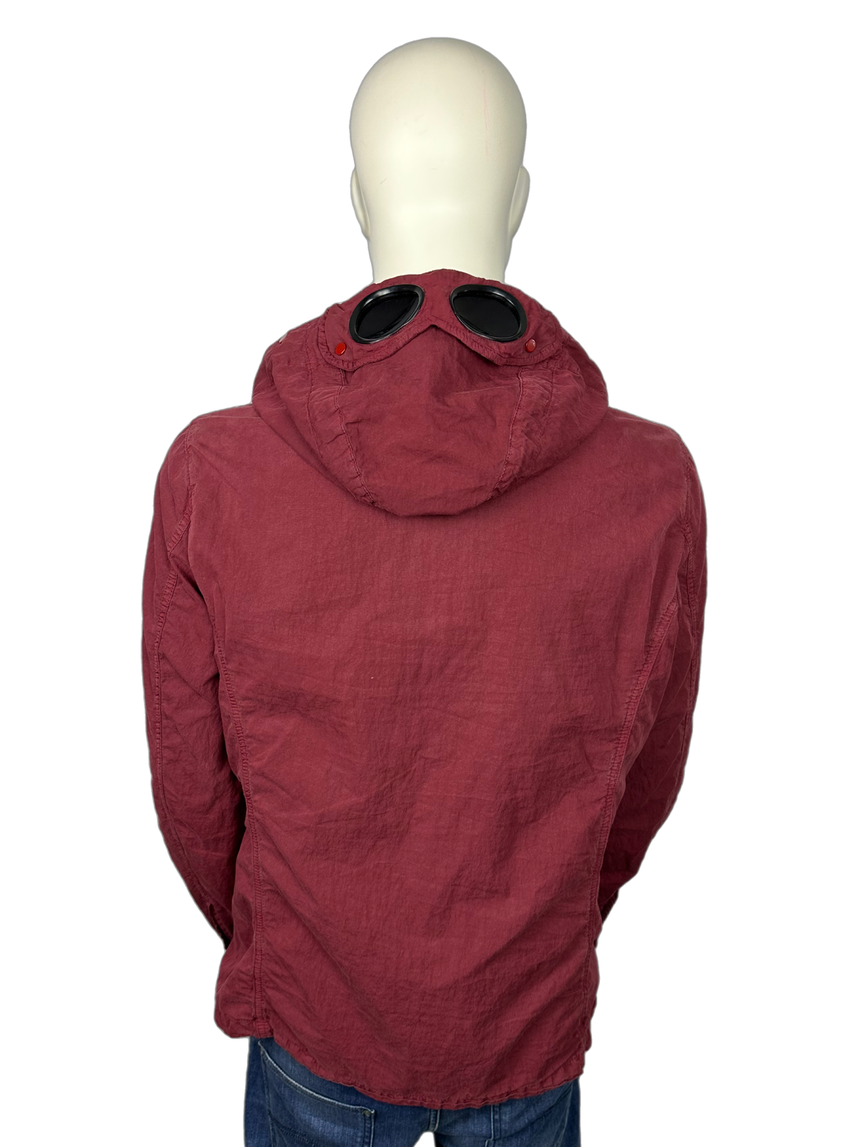 CP Company Red 50 Fili Goggle Overshirt size (XL)